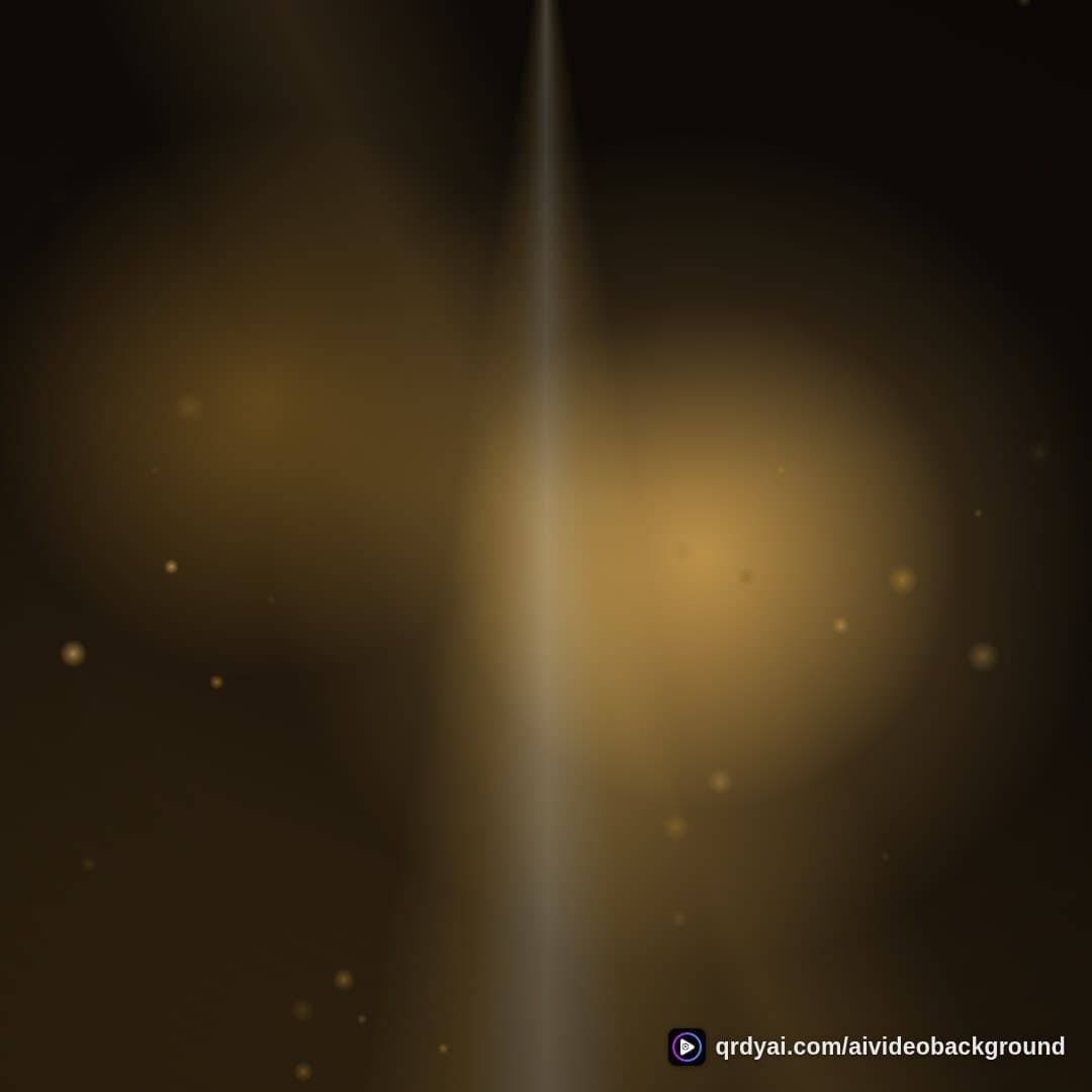luxe gold square loop video background preview