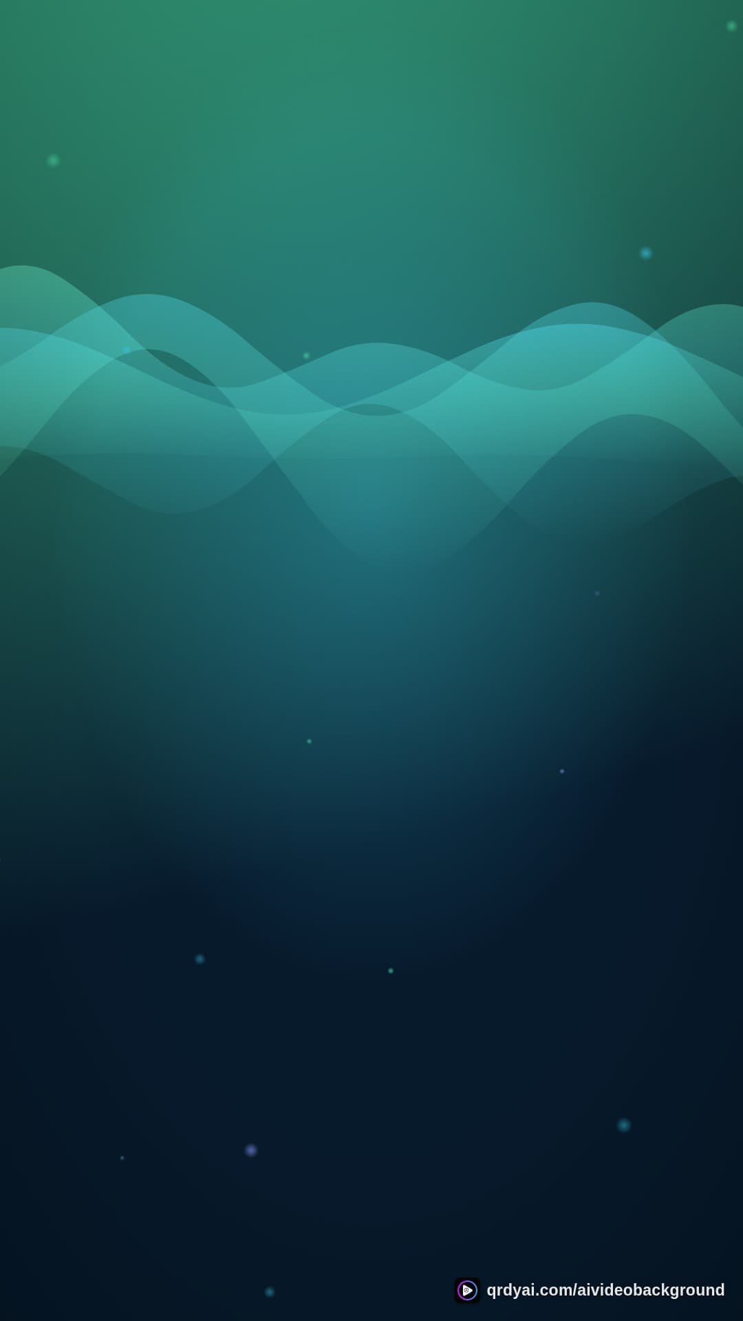 aurora breath portrait loop video background preview
