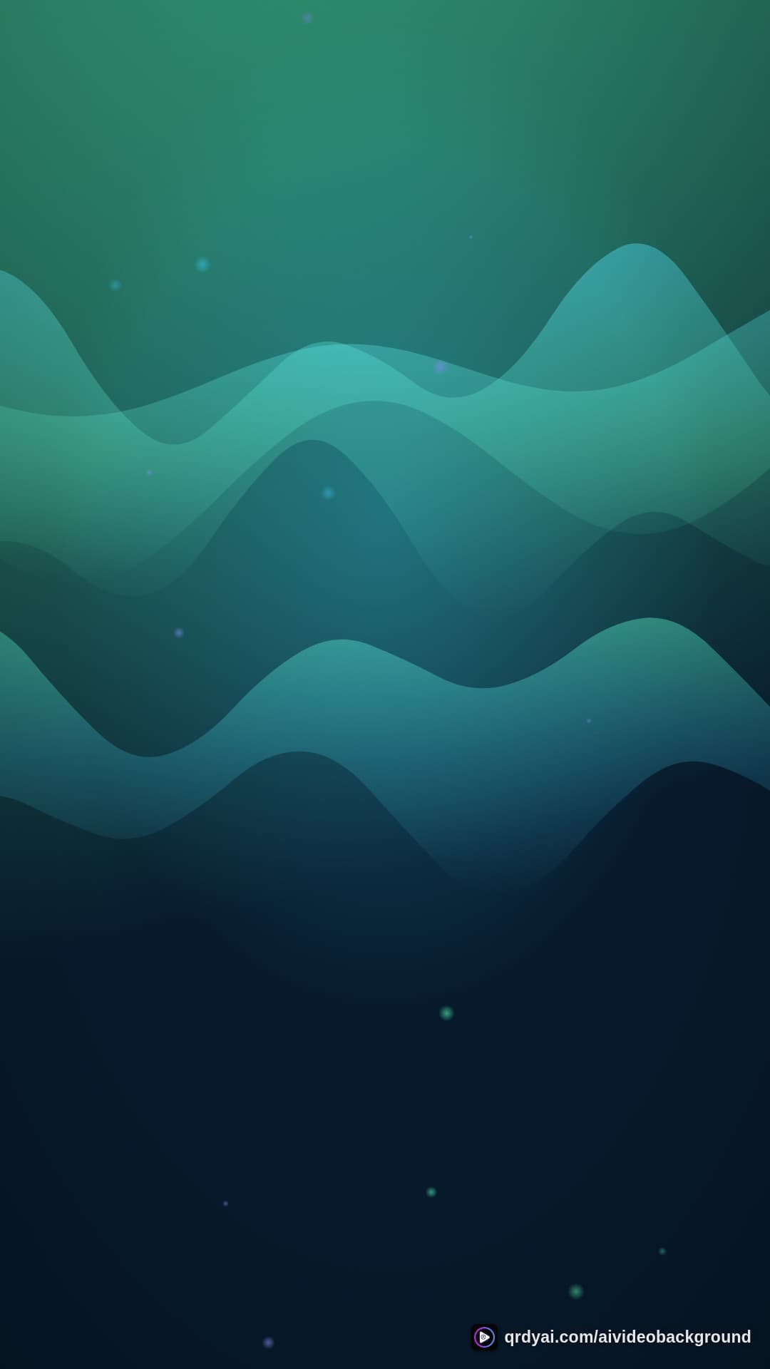 aurora breath portrait loop video background preview