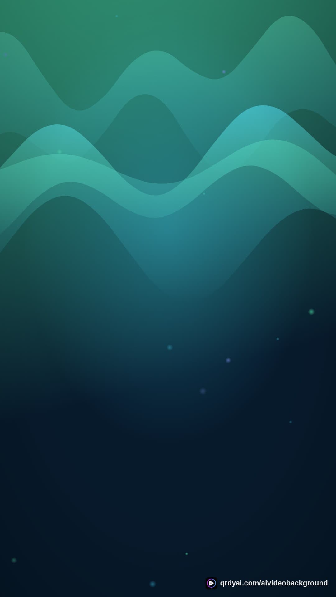 aurora breath portrait loop video background preview