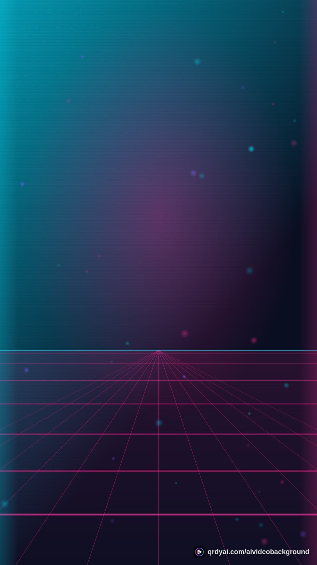 retro y2k chrome portrait loop video background preview