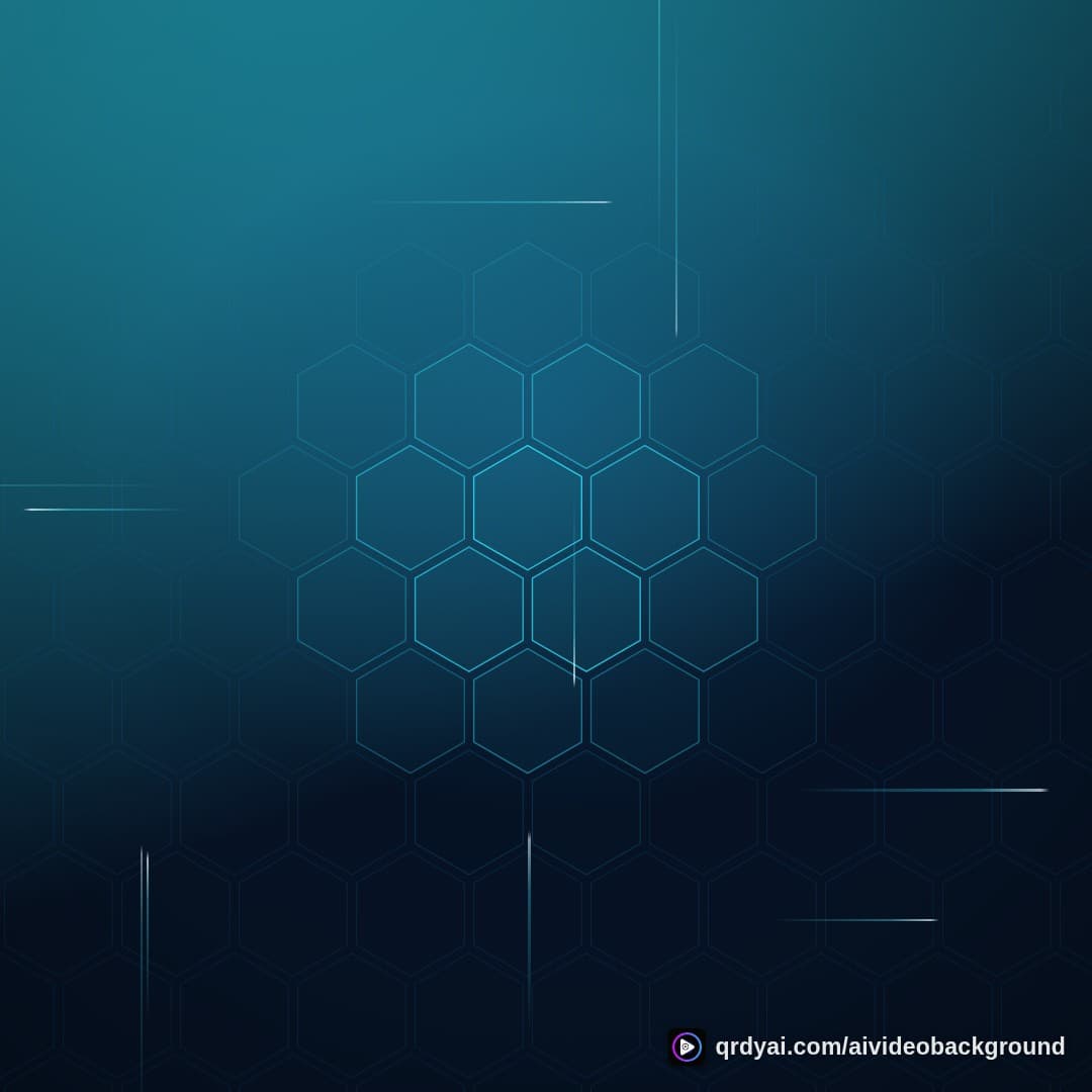 circuit flow square loop video background preview