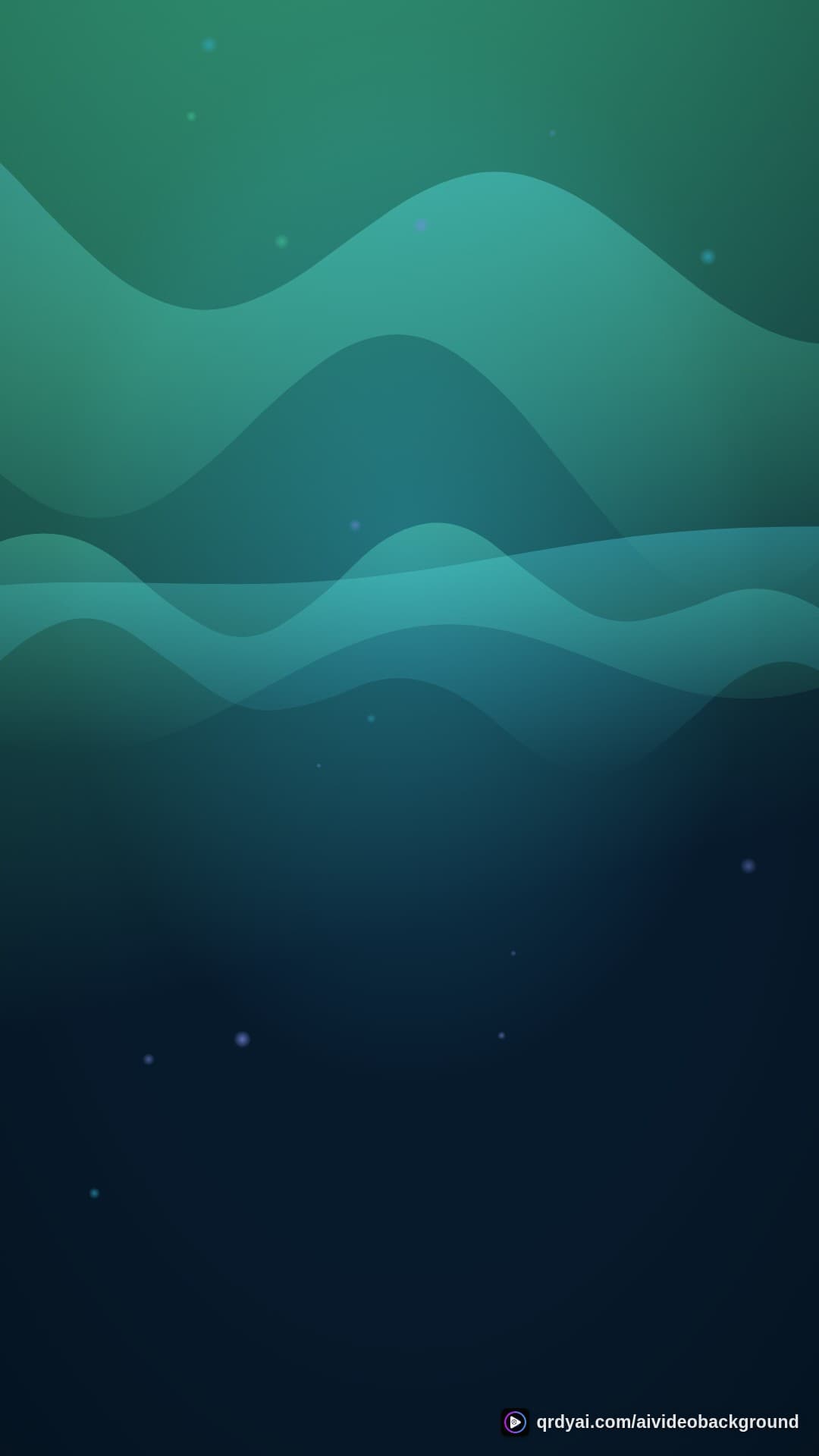 aurora breath portrait loop video background preview