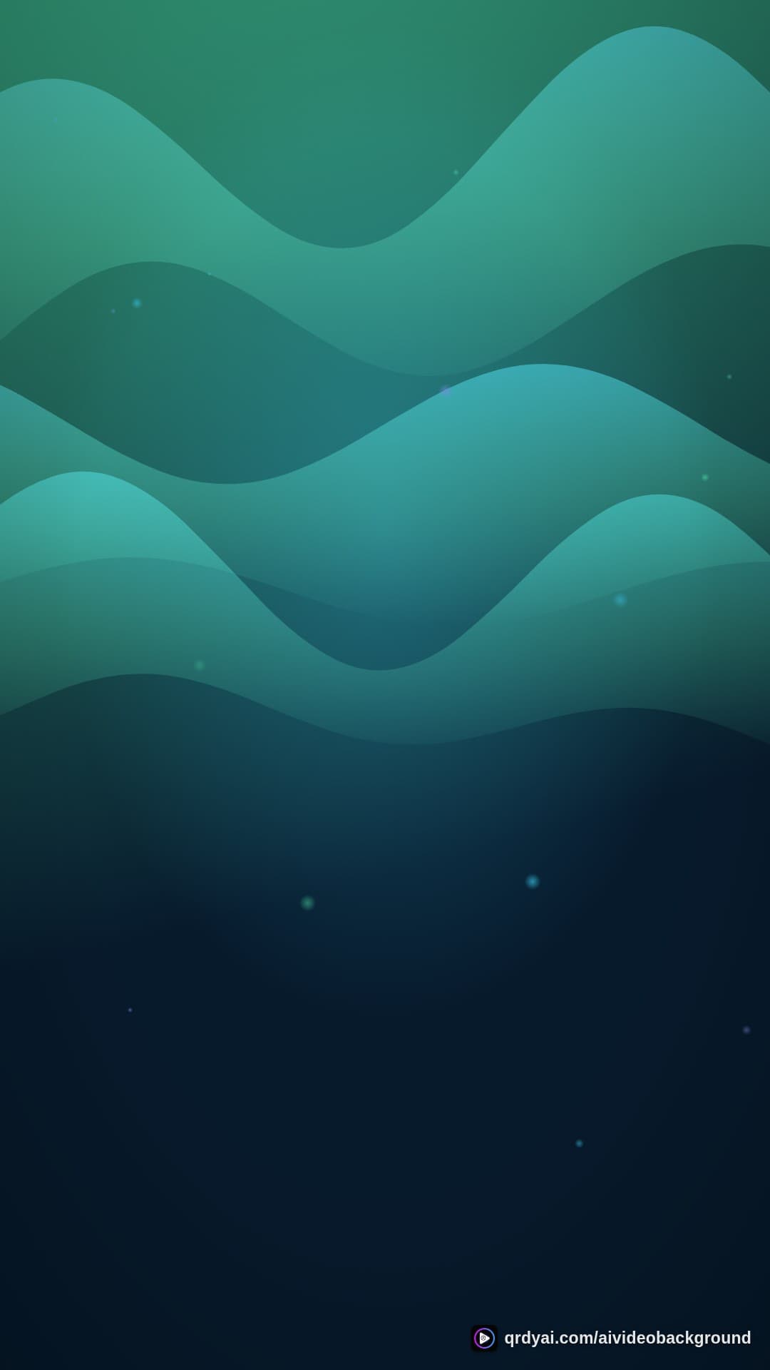 aurora breath portrait loop video background preview