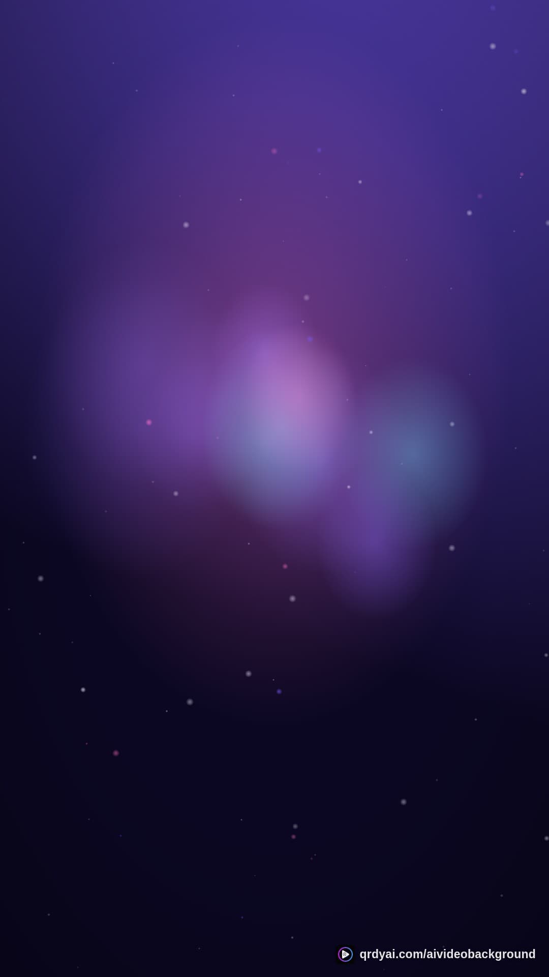 cosmos drift portrait loop video background preview