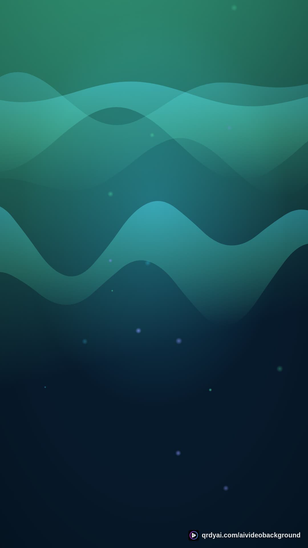 aurora breath portrait loop video background preview