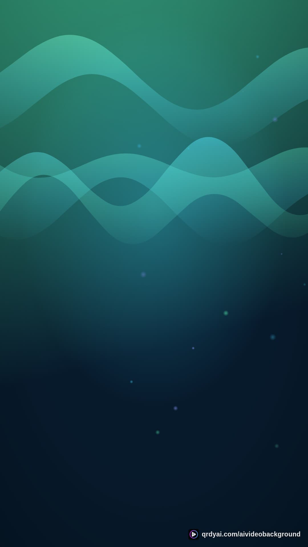 aurora breath portrait loop video background preview