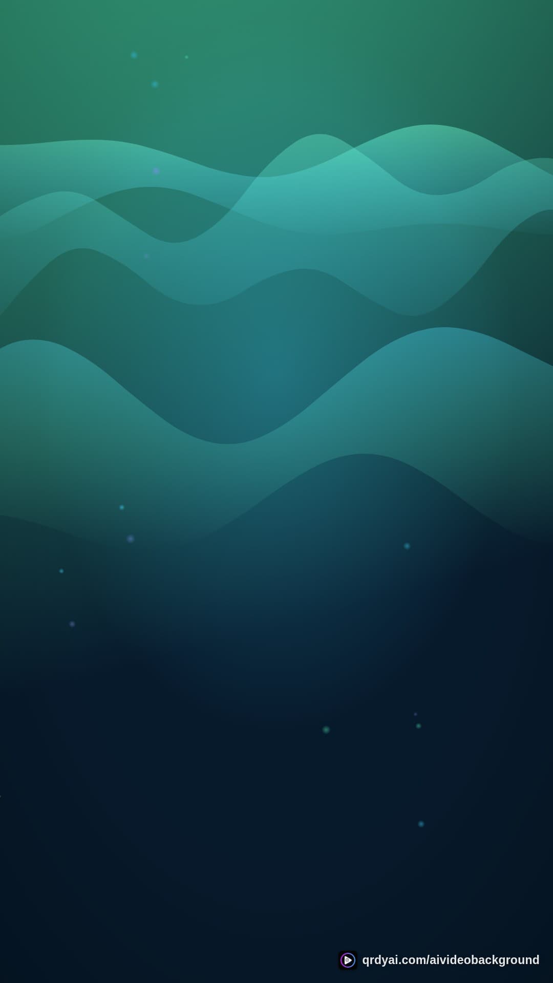 aurora breath portrait loop video background preview