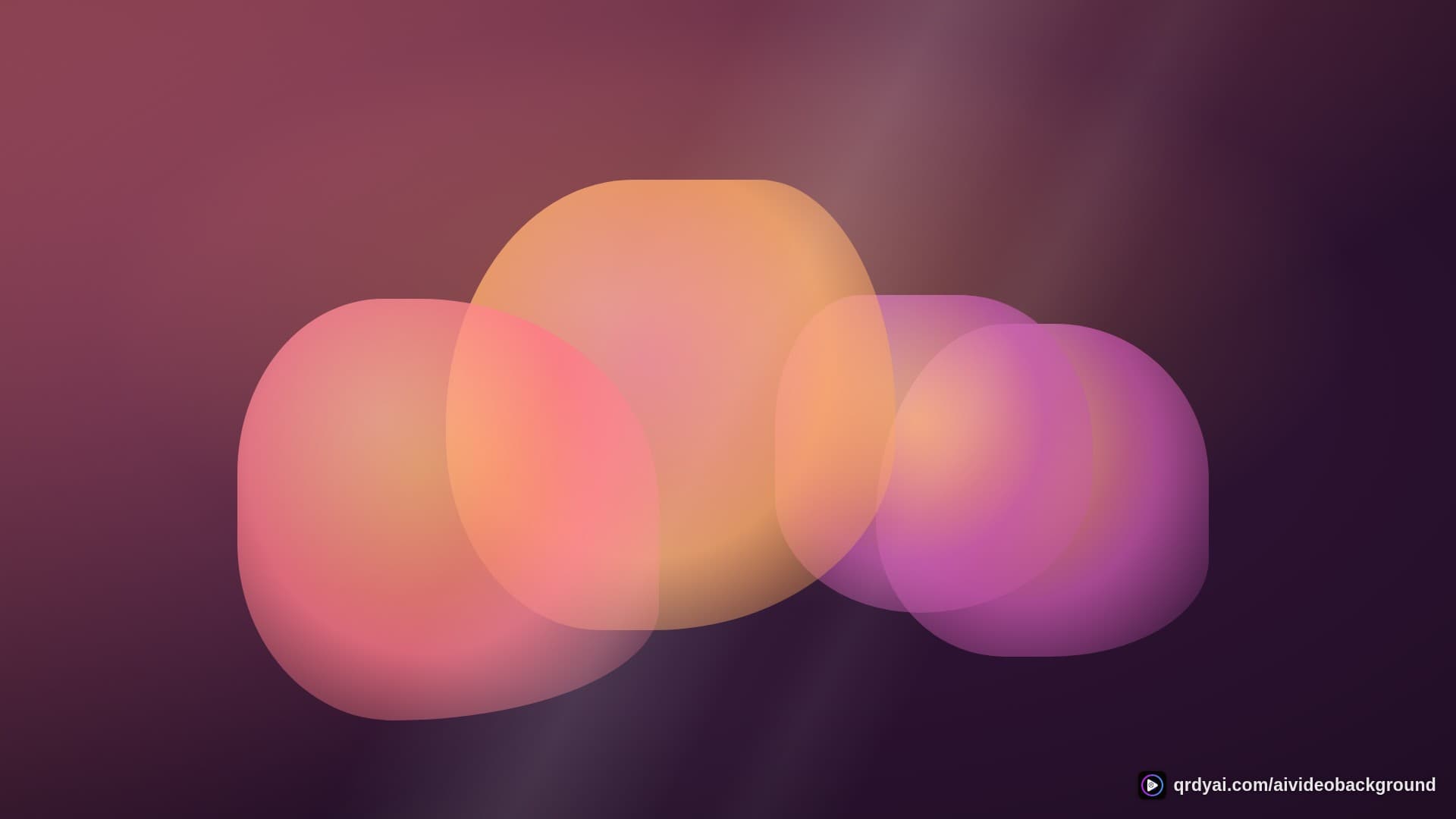 liquid melt landscape loop video background preview