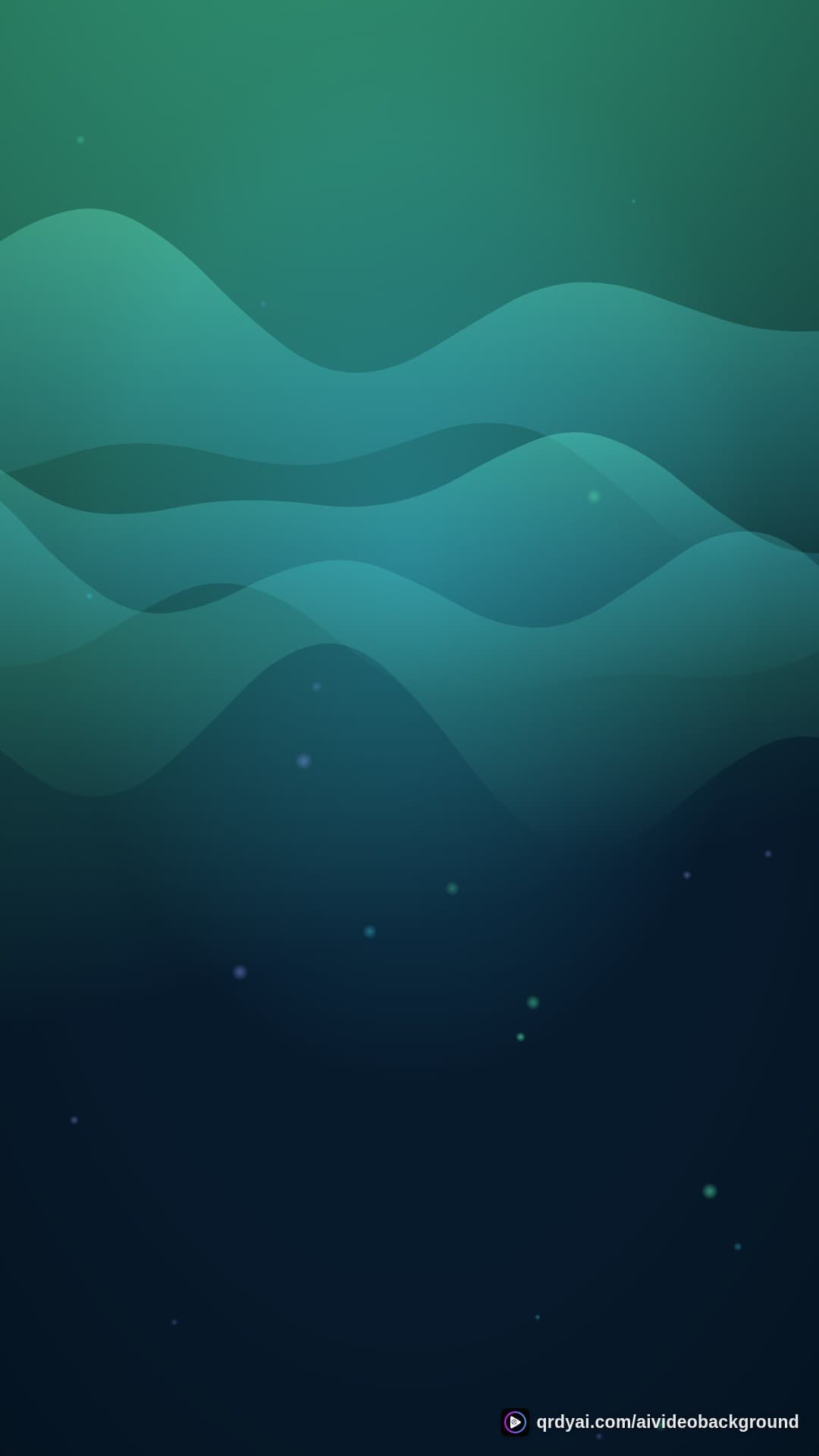 aurora breath portrait loop video background preview