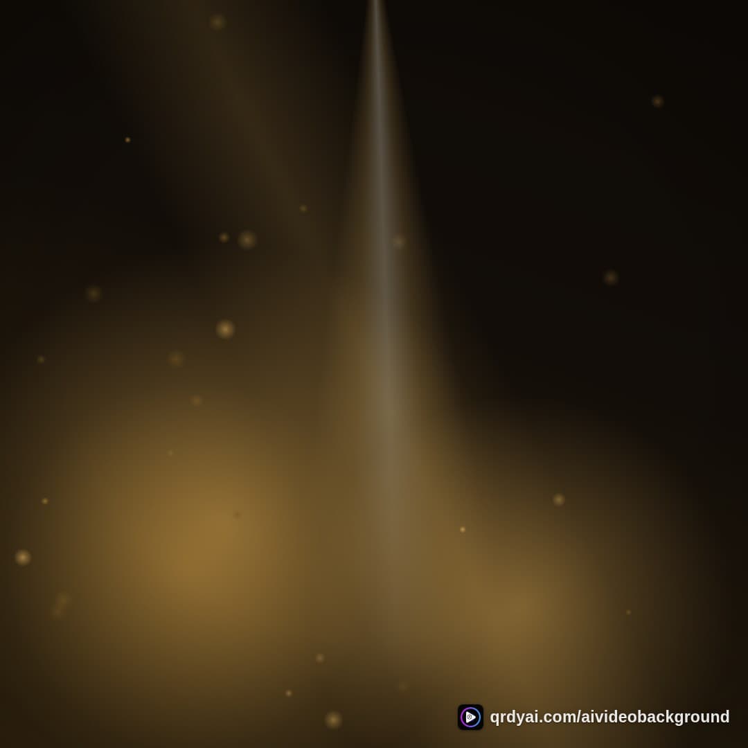 luxe gold square loop video background preview