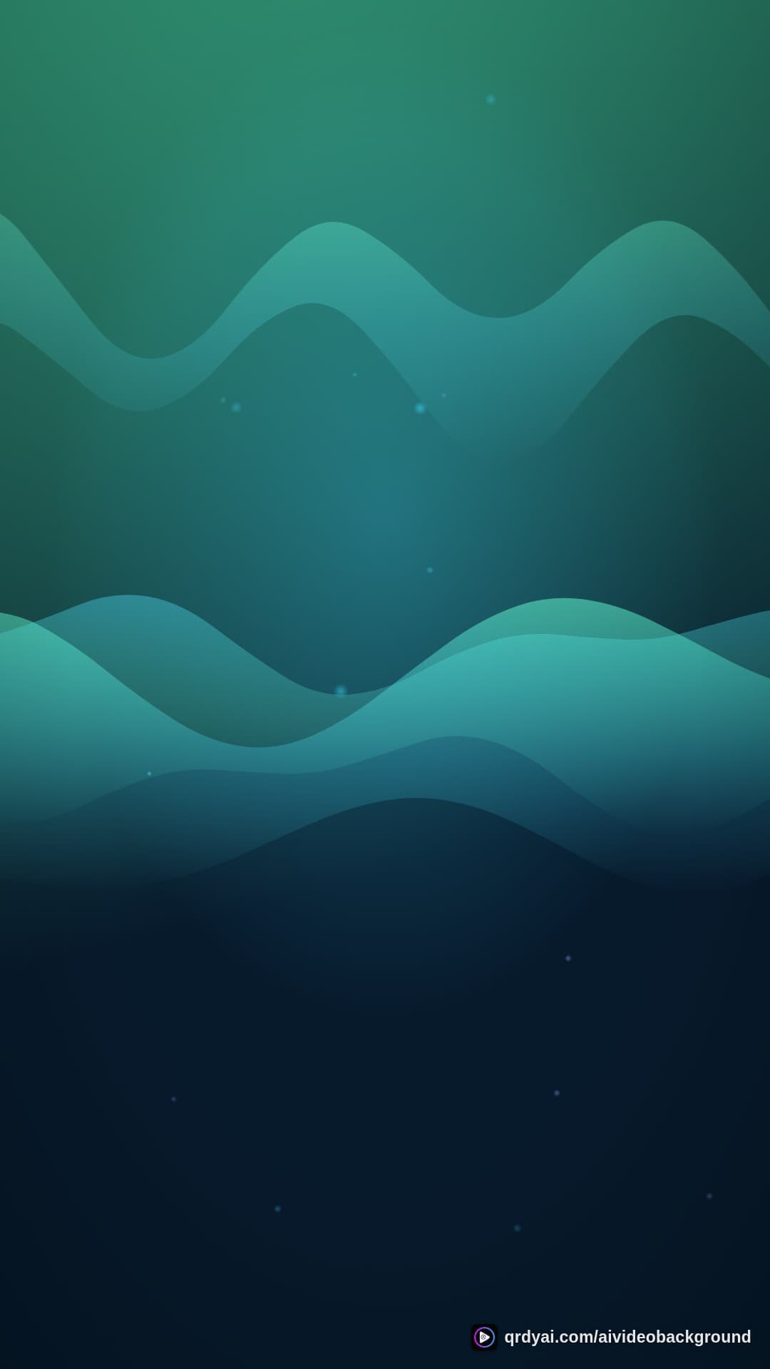 aurora breath portrait loop video background preview