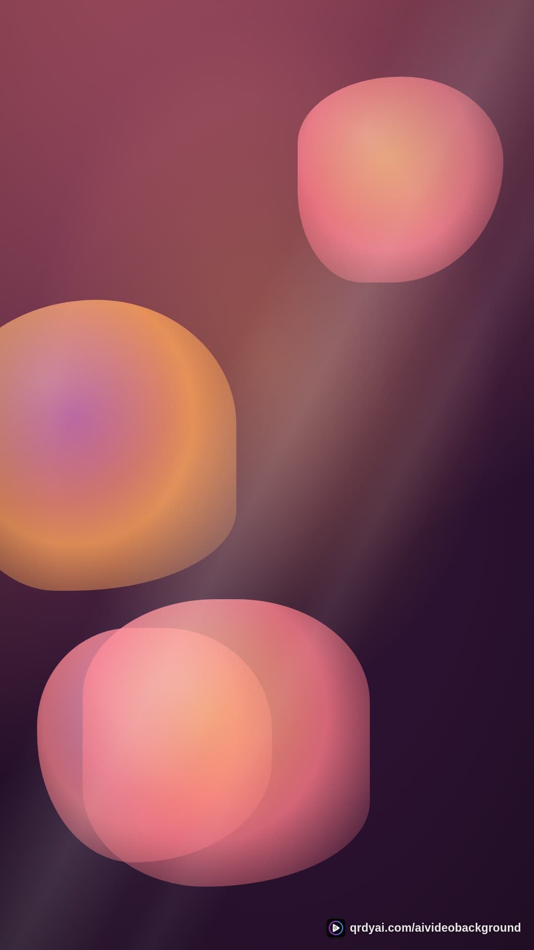 liquid melt portrait loop video background preview