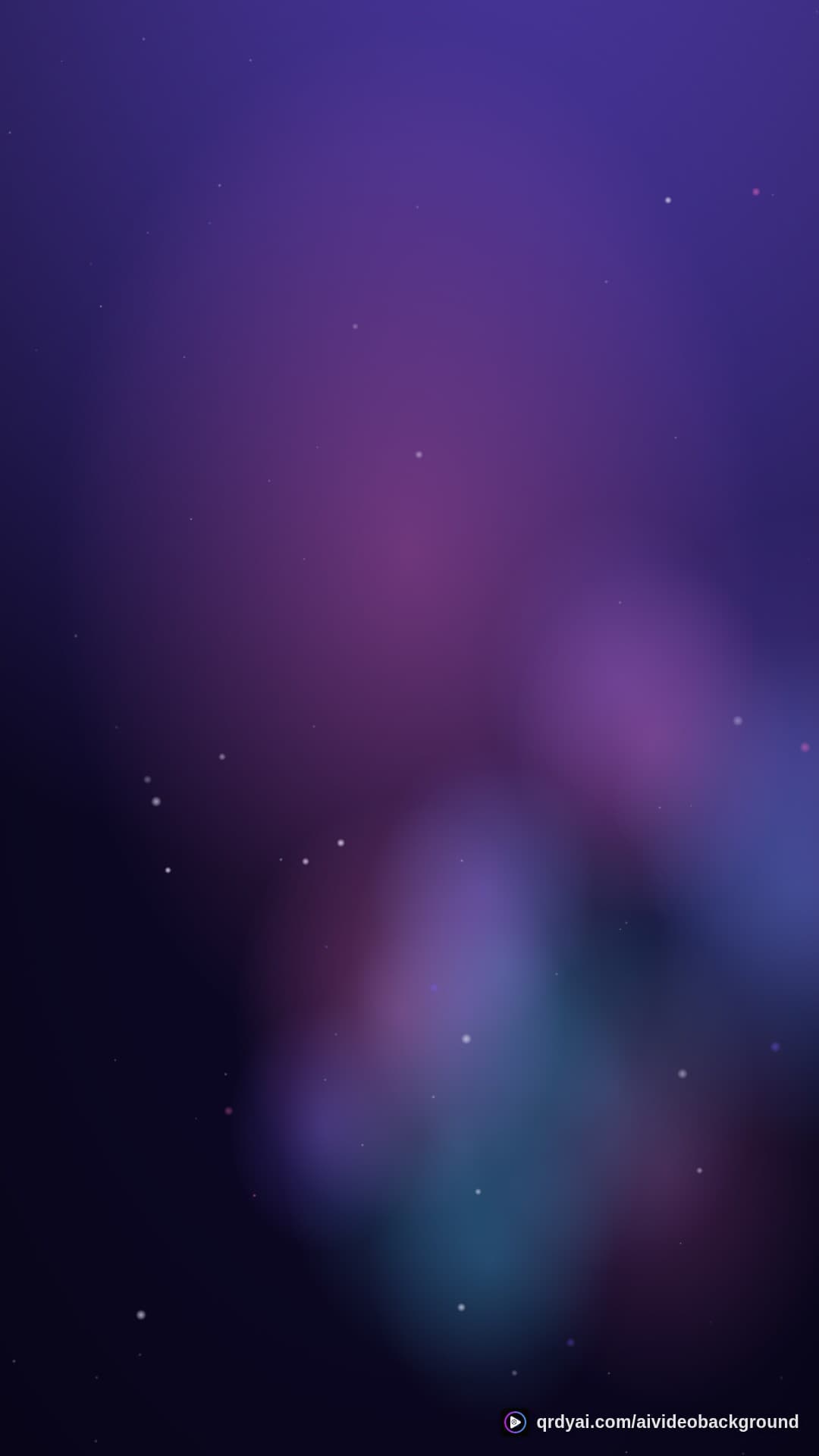 cosmos drift portrait loop video background preview
