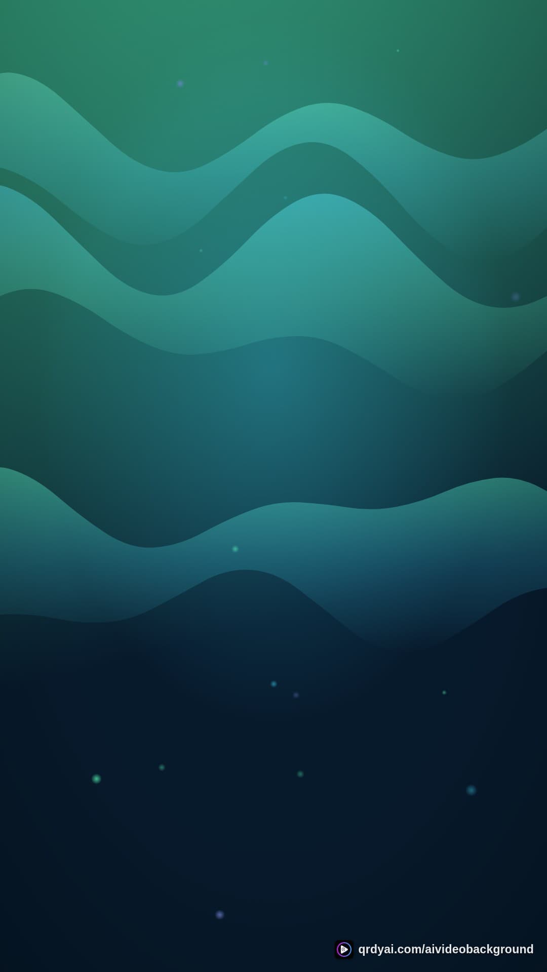 aurora breath portrait loop video background preview