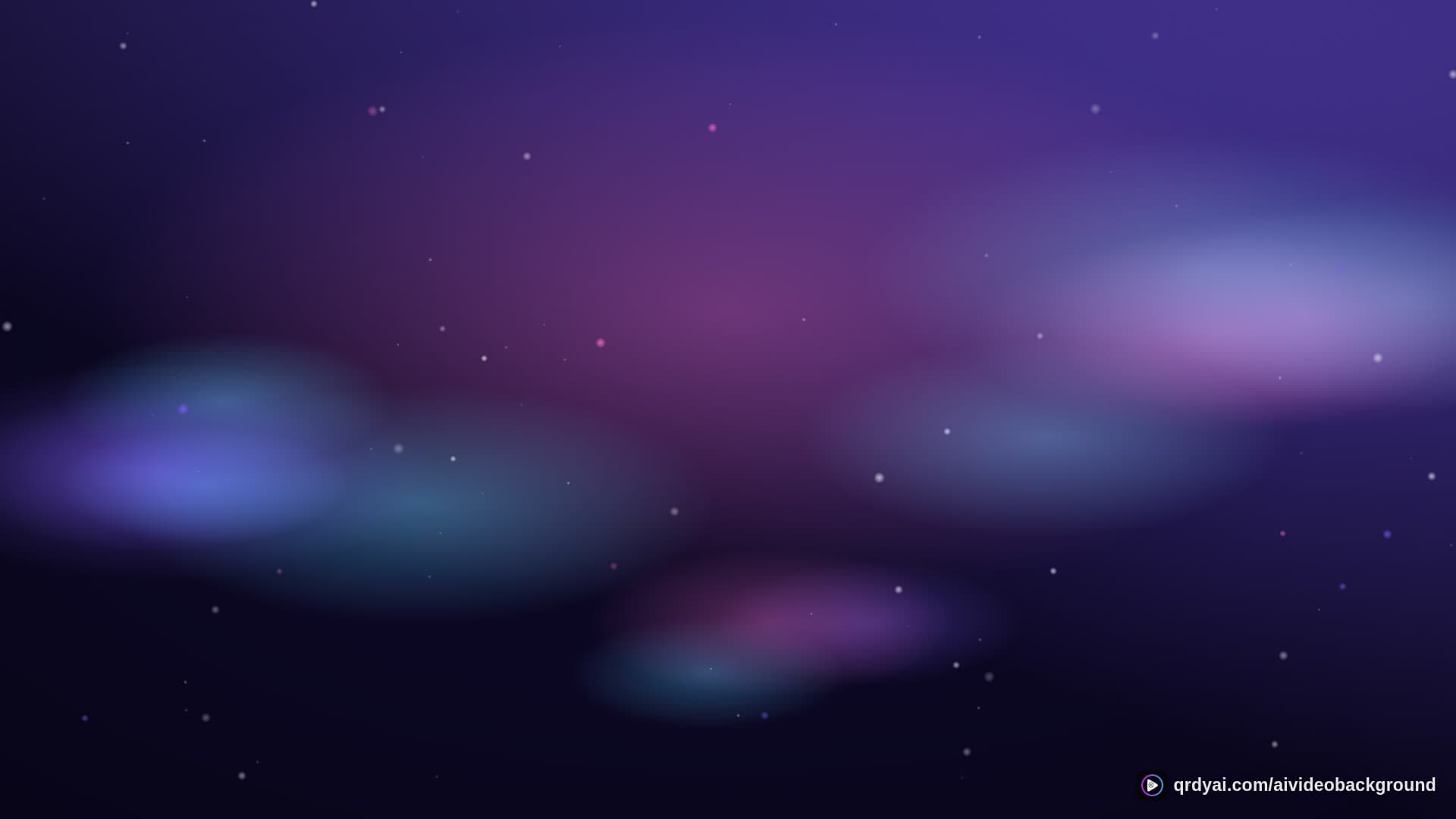 cosmos drift landscape loop video background preview