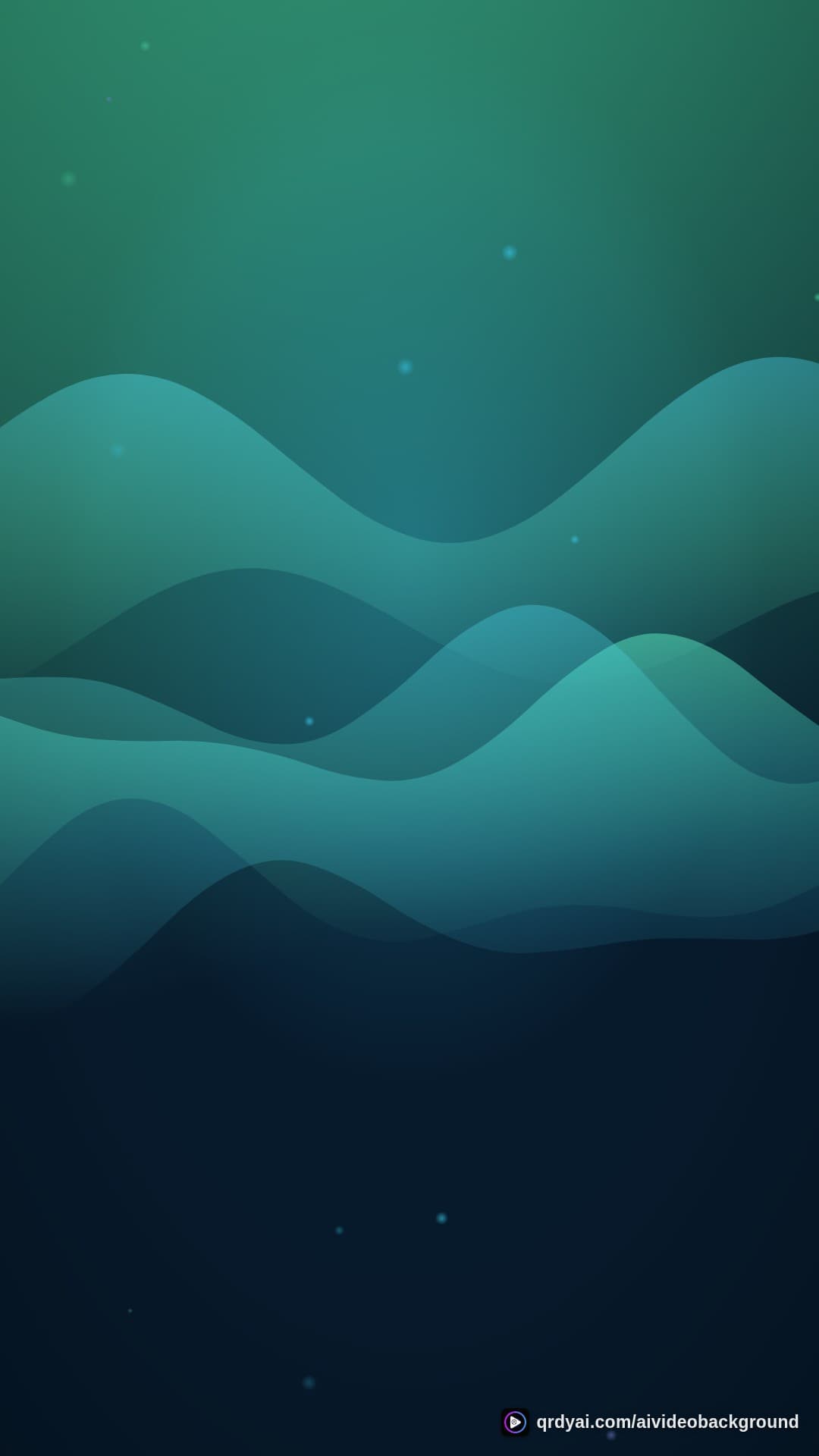 aurora breath portrait loop video background preview