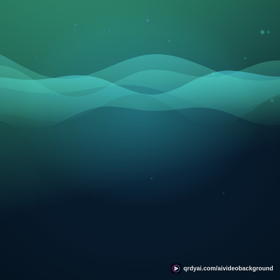 aurora breath square loop video background preview