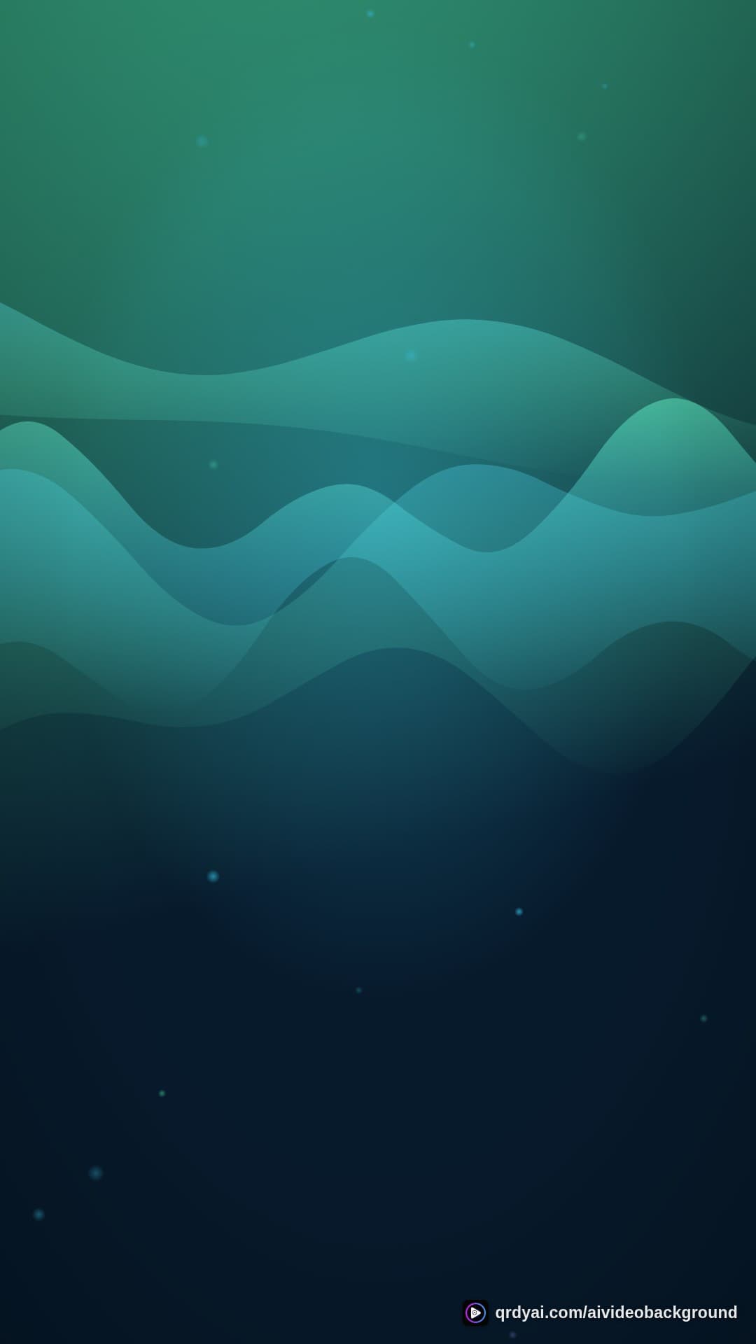 aurora breath portrait loop video background preview