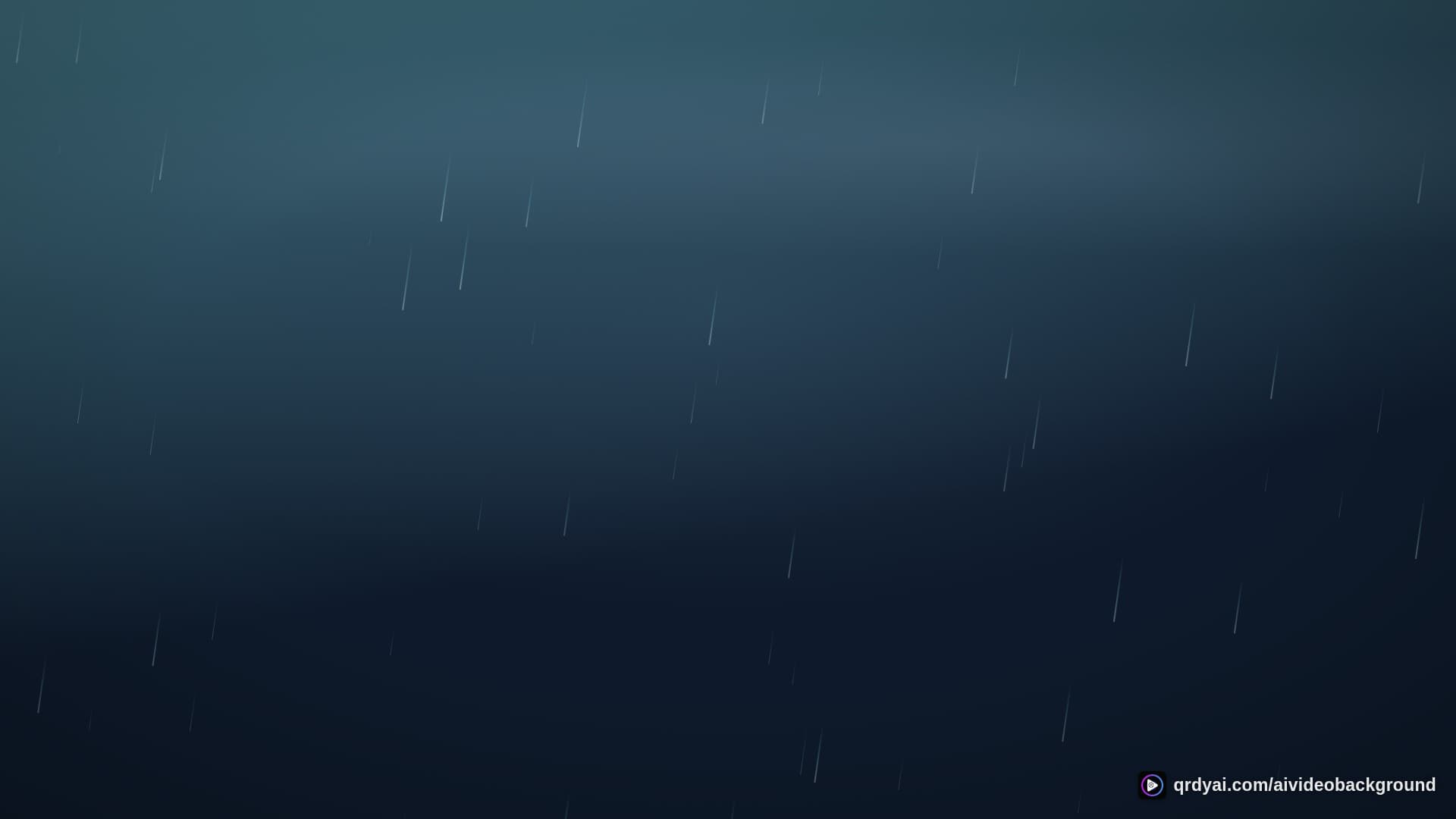 weather blue rain landscape loop video background preview