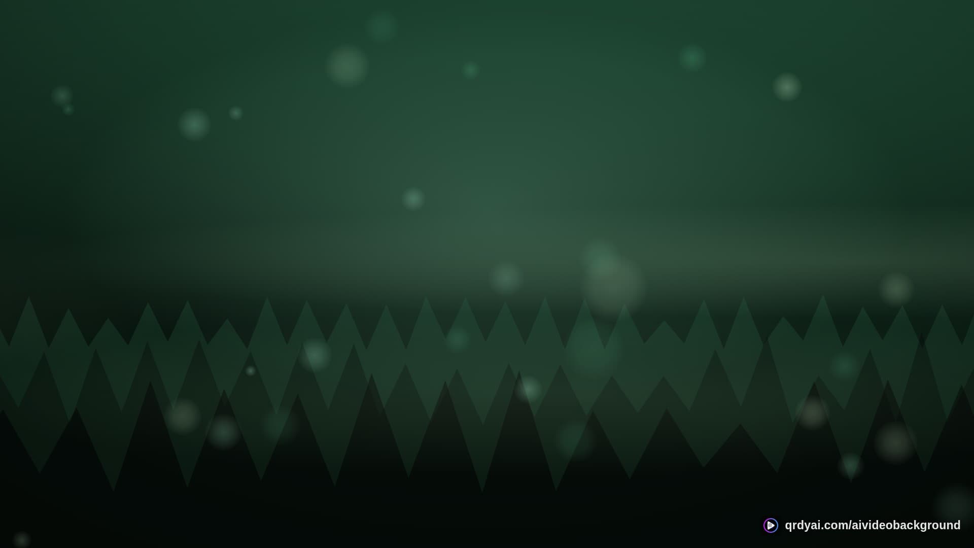 forest fireflies landscape loop video background preview