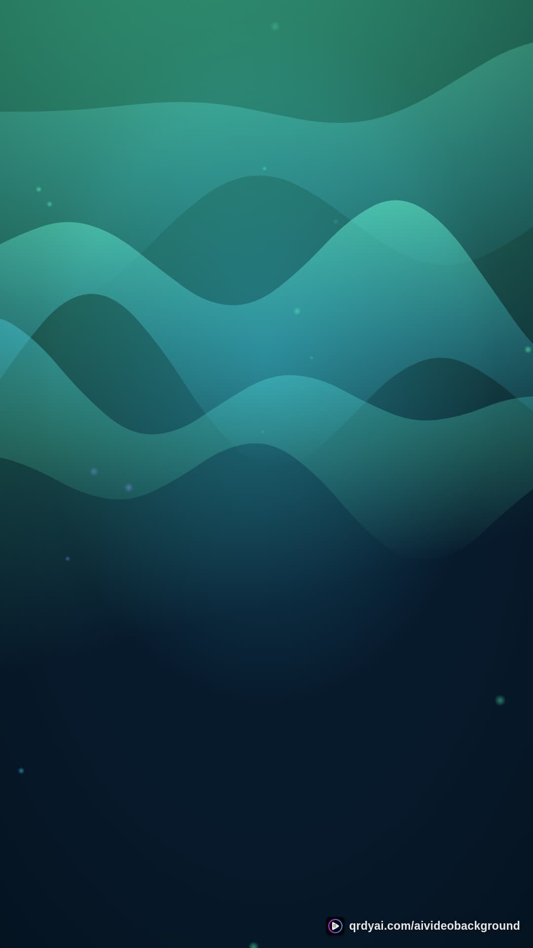 aurora breath portrait loop video background preview