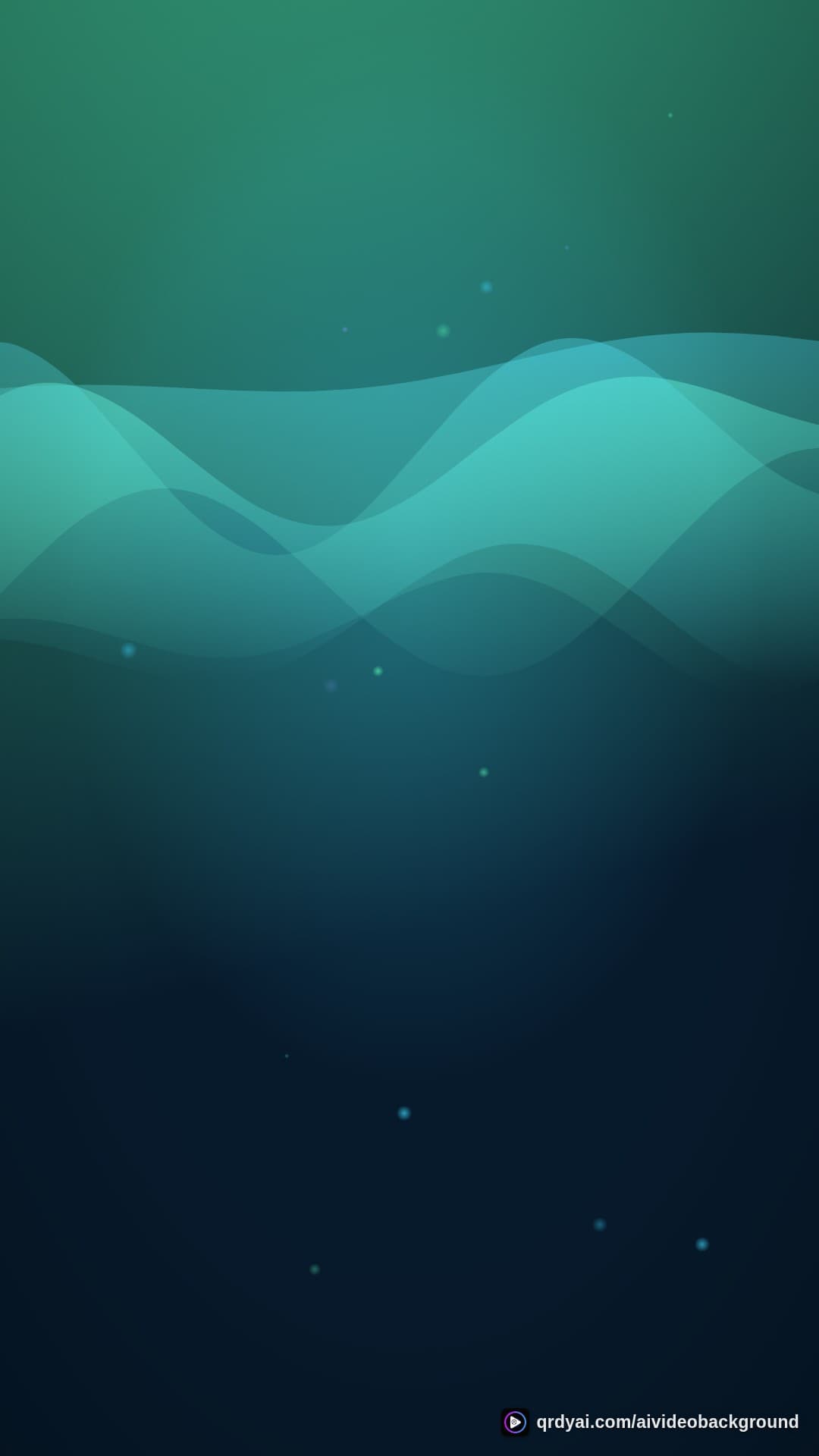 aurora breath portrait loop video background preview