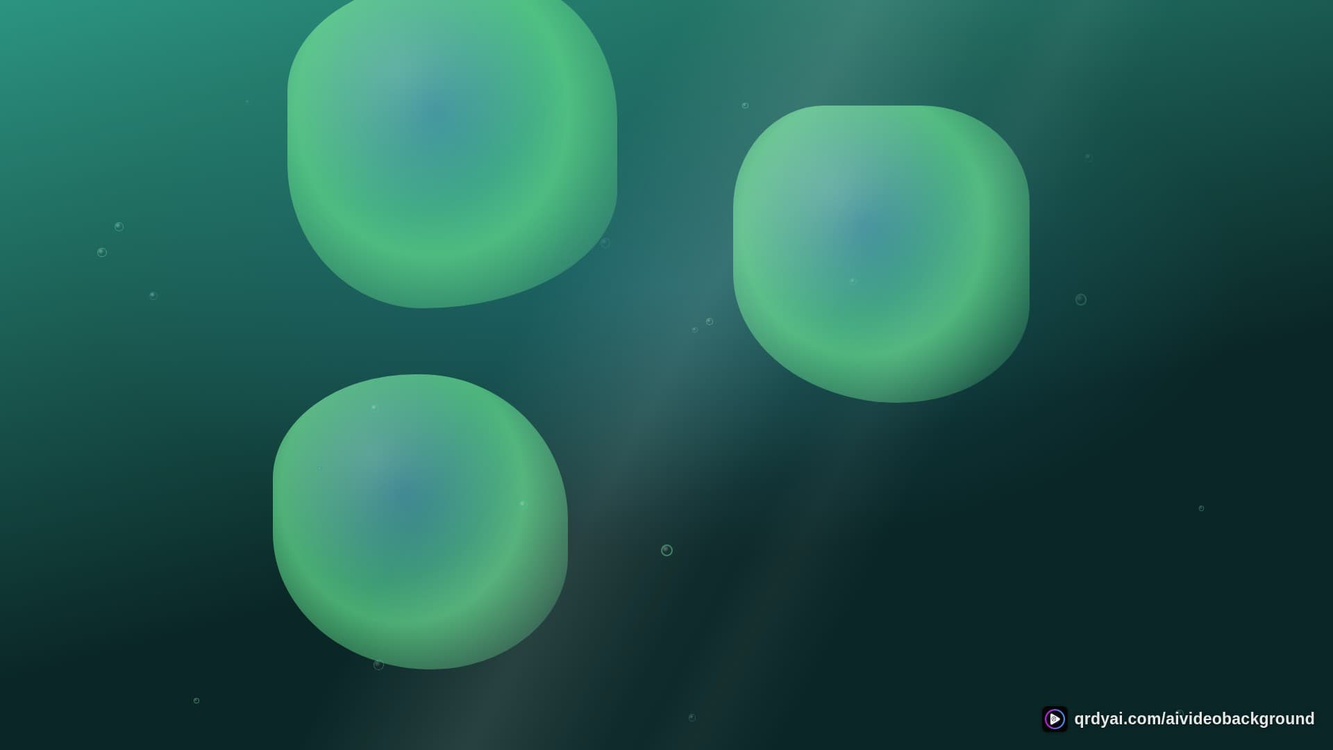 liquid bubble float landscape loop video background preview