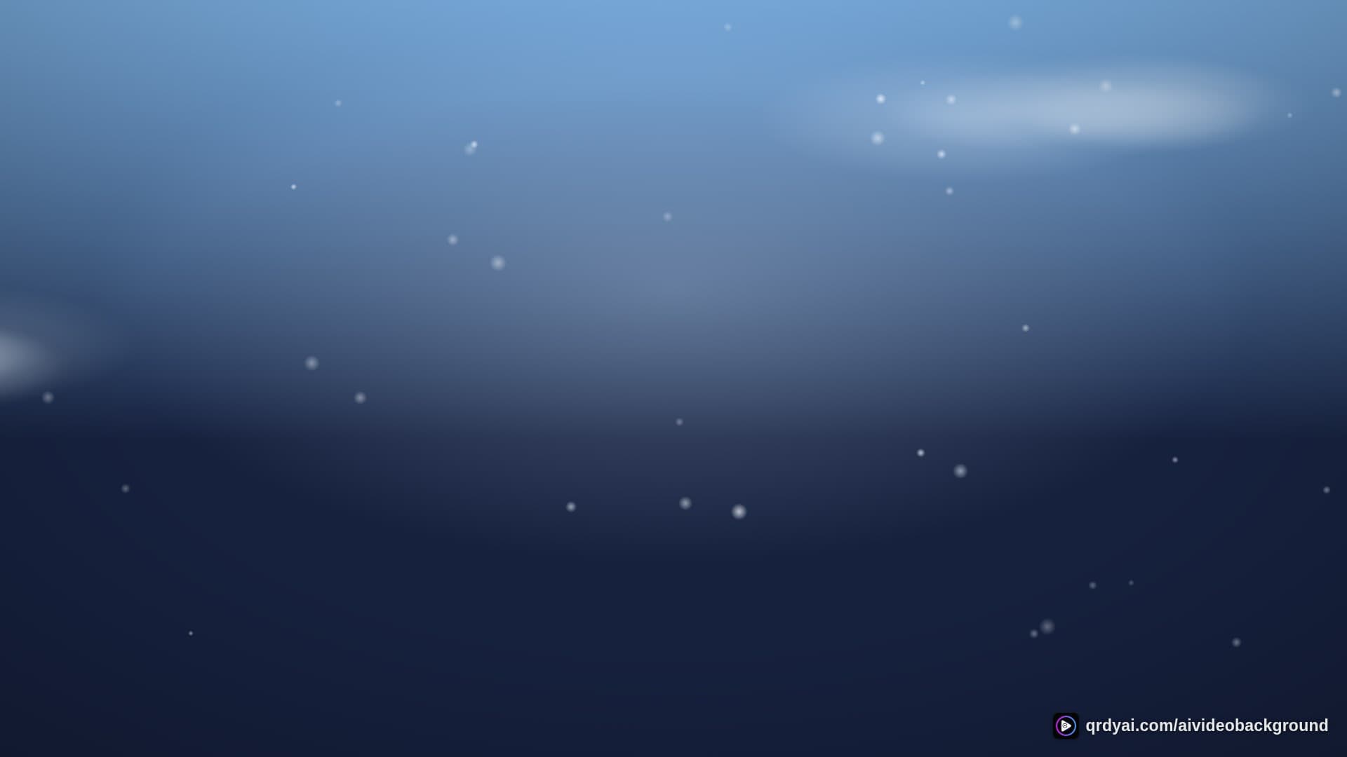 weather gentle snow landscape loop video background preview