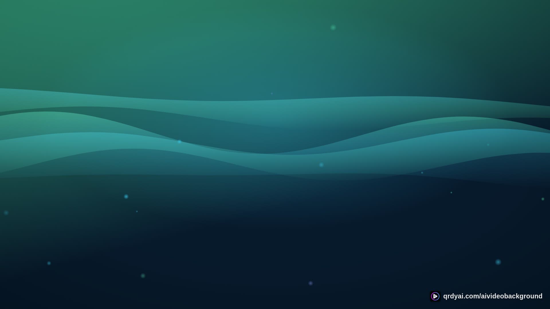 aurora breath landscape loop video background preview