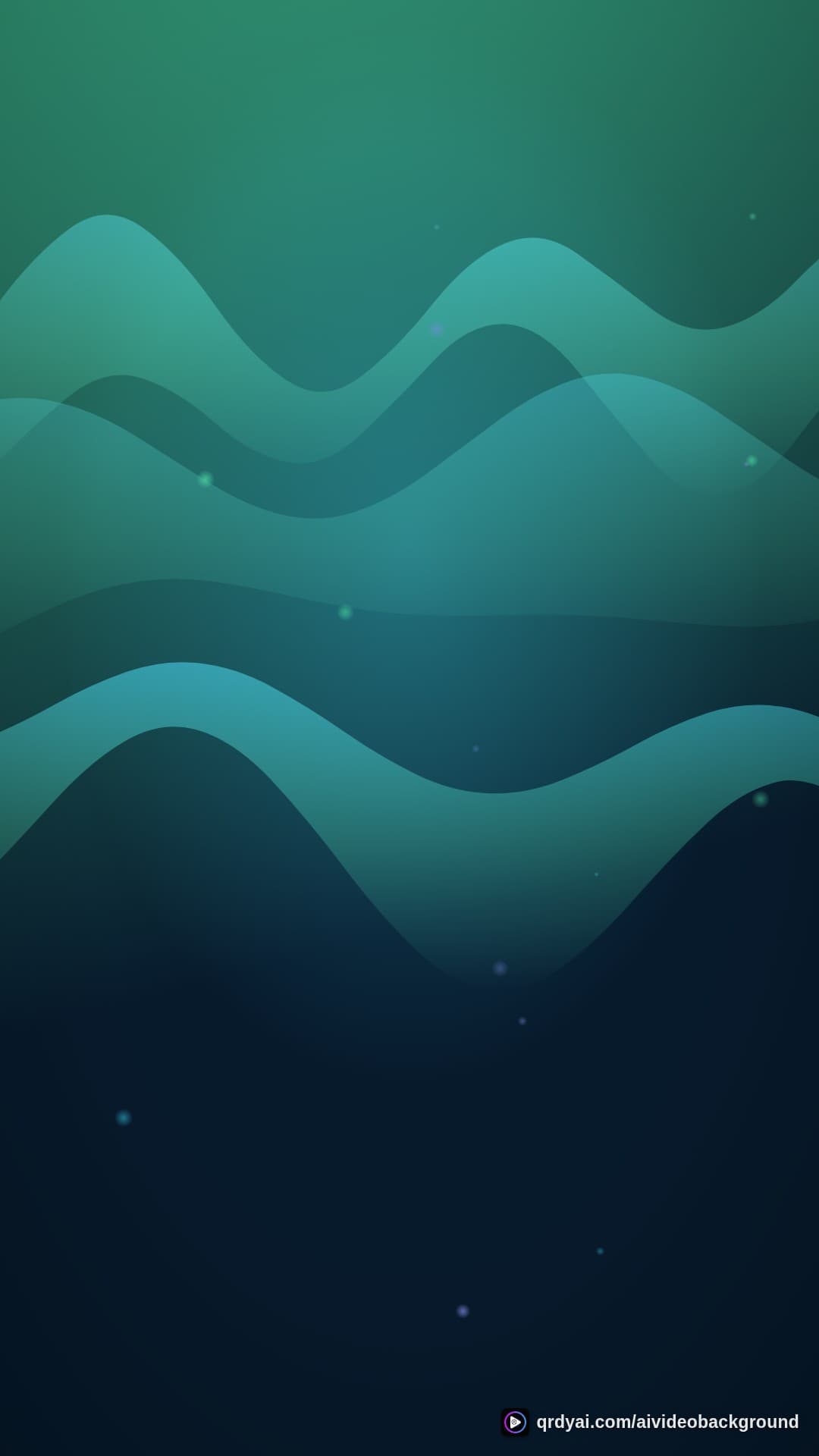aurora breath portrait loop video background preview