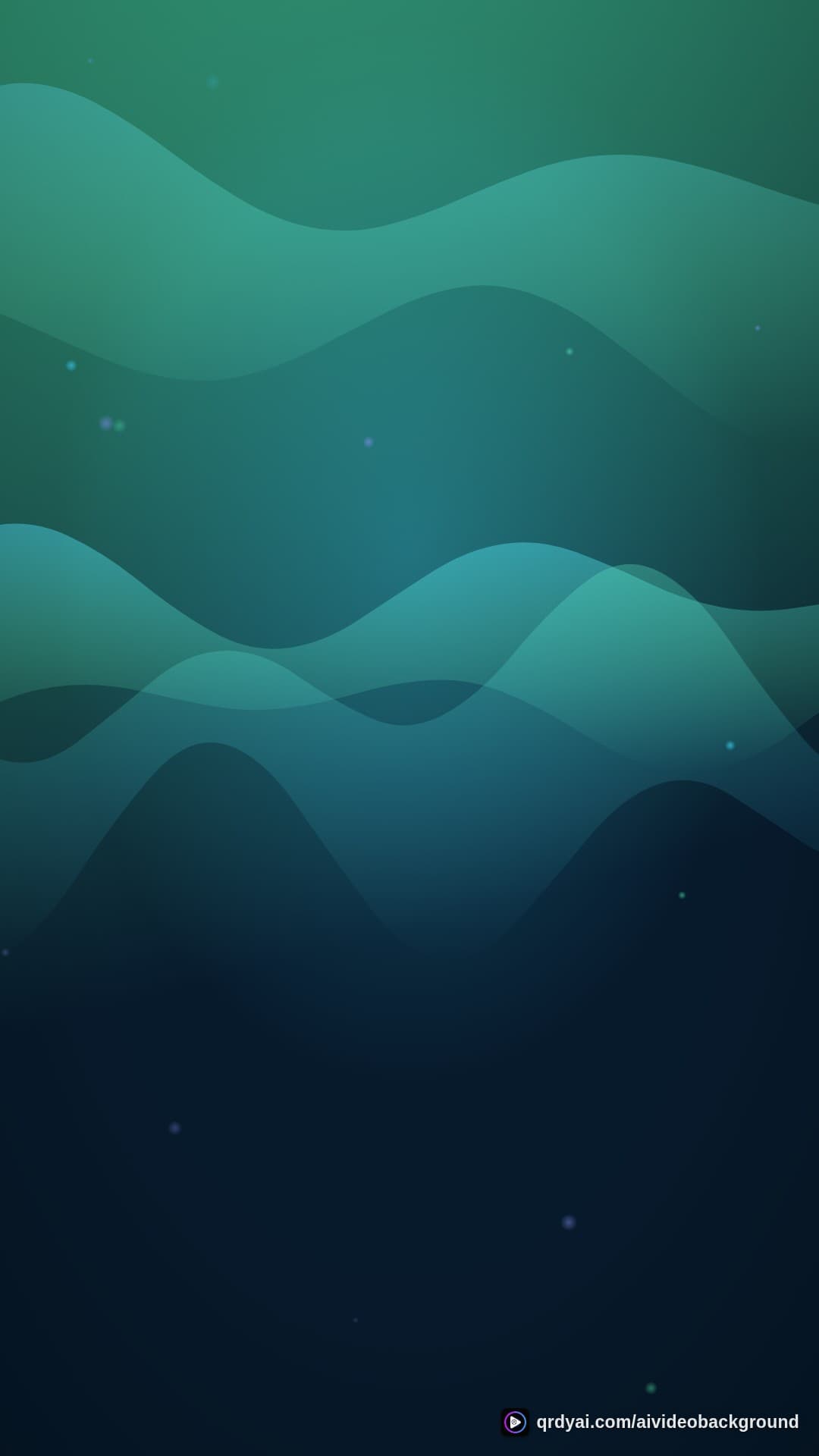 aurora breath portrait loop video background preview