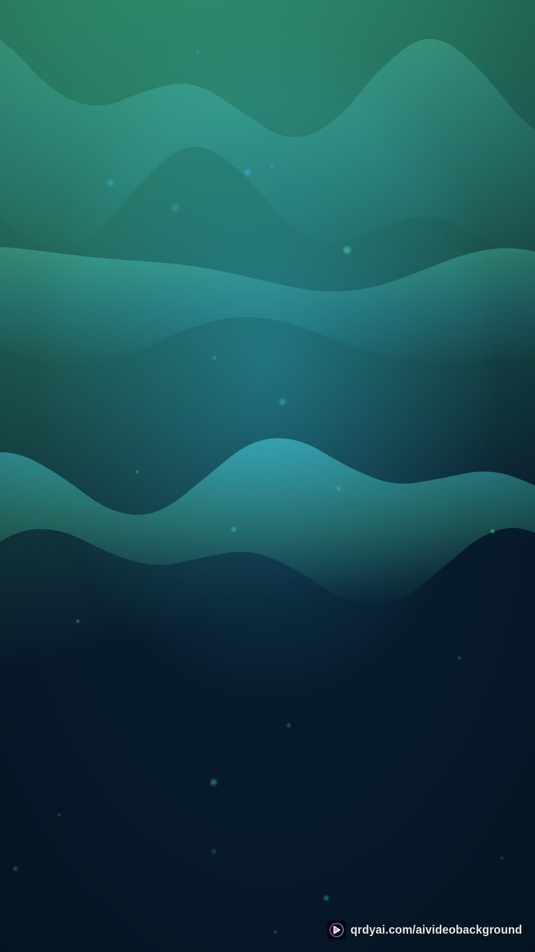 aurora breath portrait loop video background preview