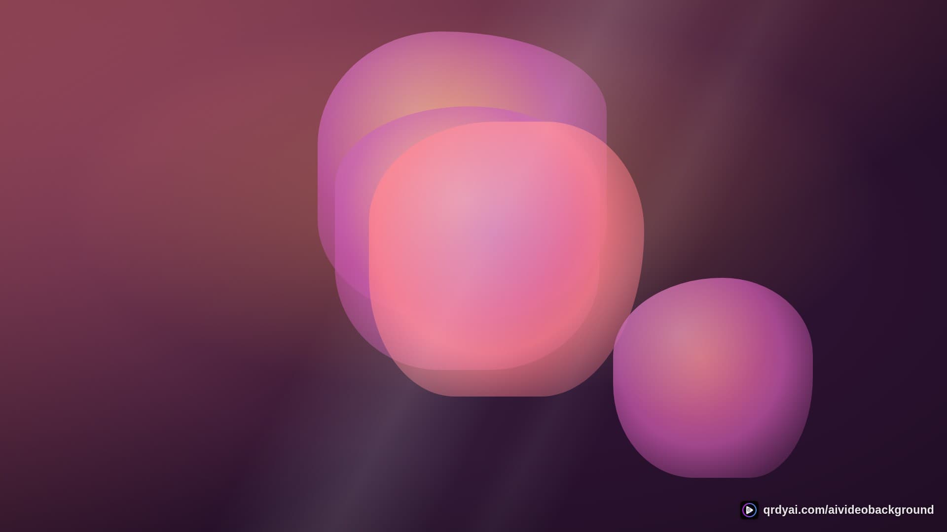 liquid melt landscape loop video background preview