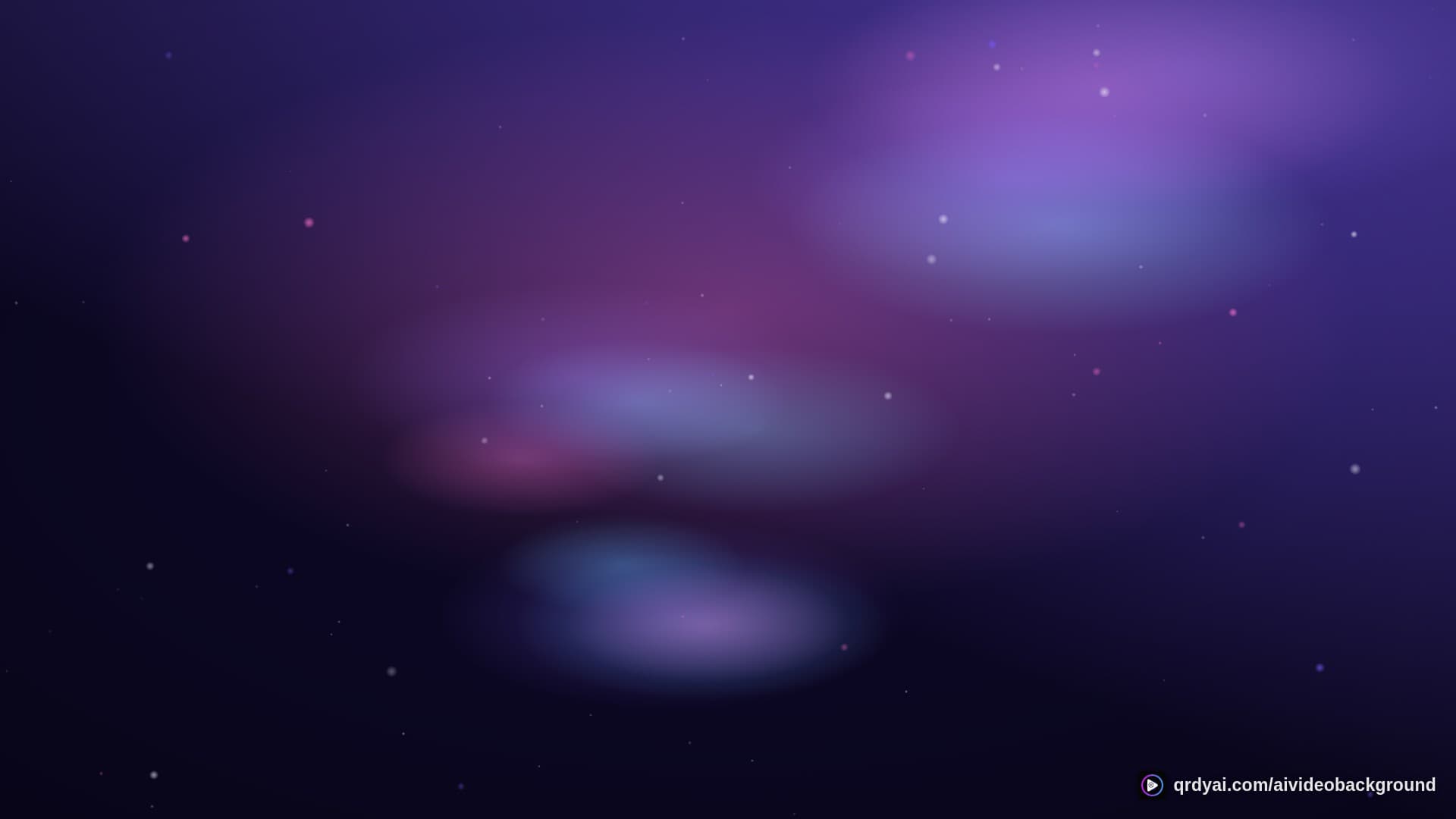 cosmos drift landscape loop video background preview