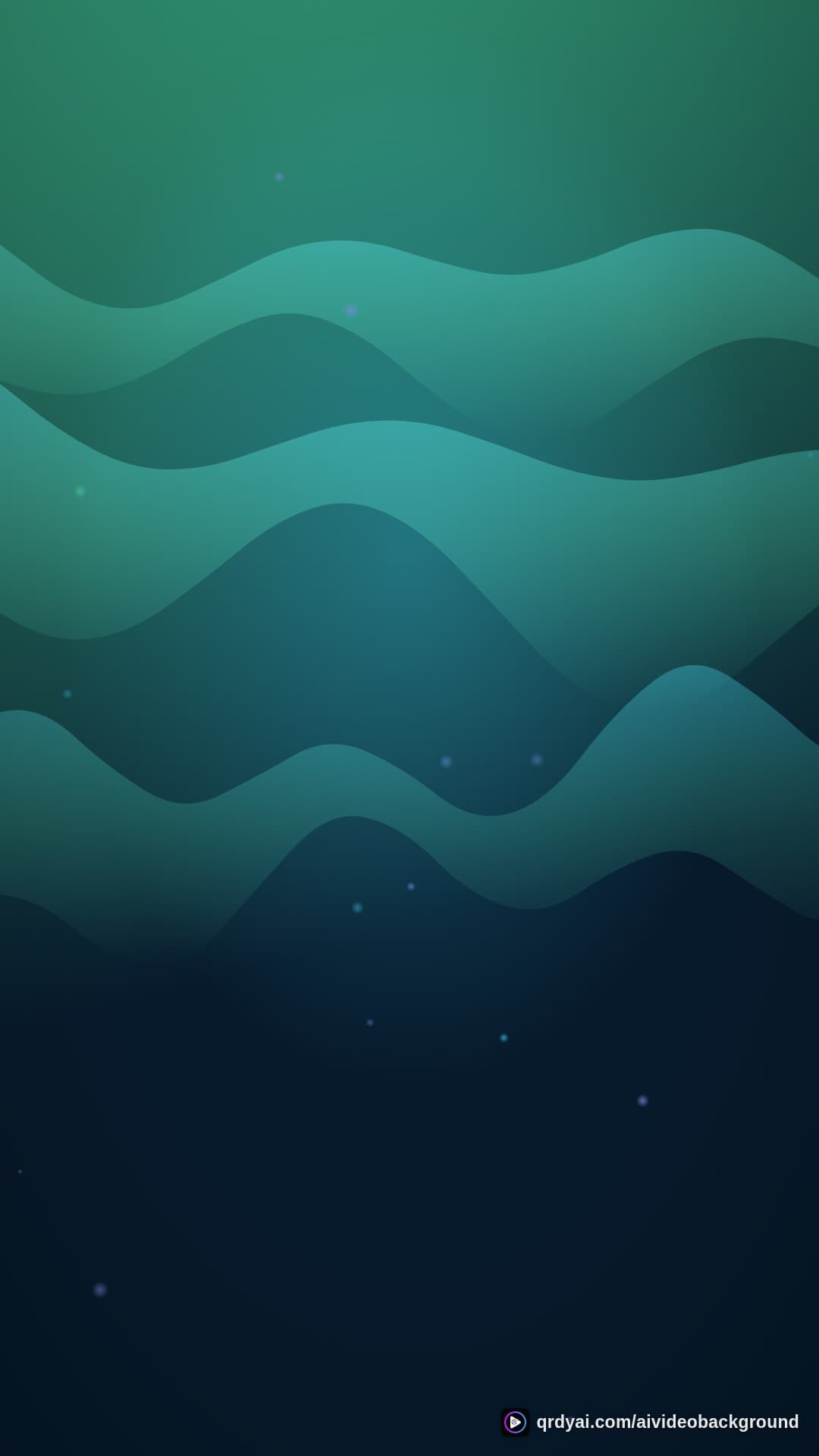 aurora breath portrait loop video background preview