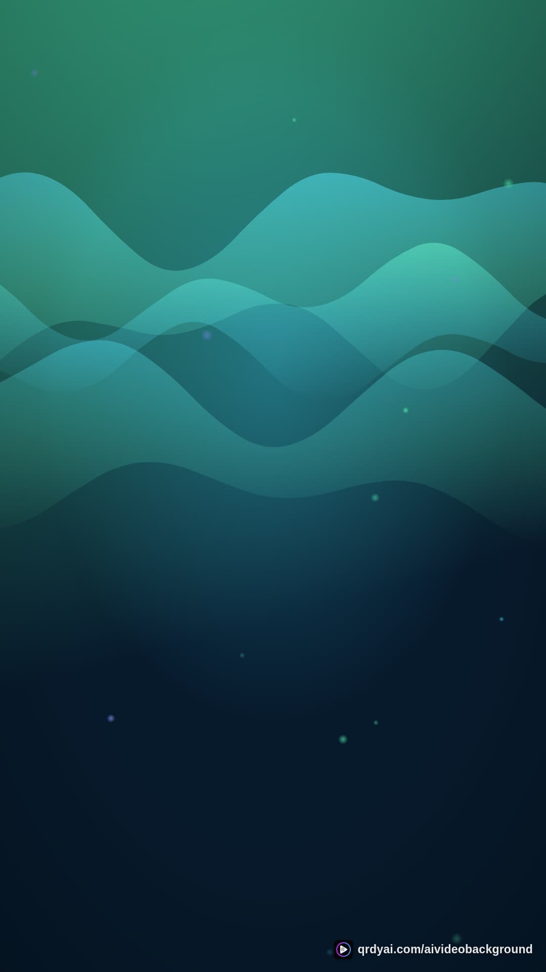 aurora breath portrait loop video background preview