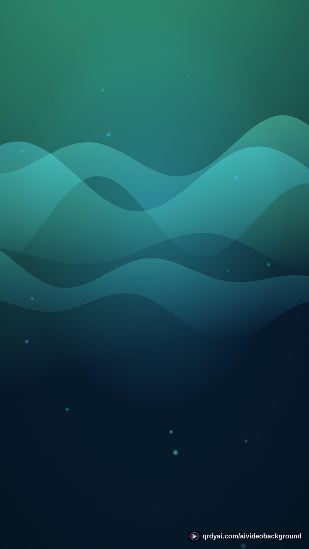aurora breath portrait loop video background preview