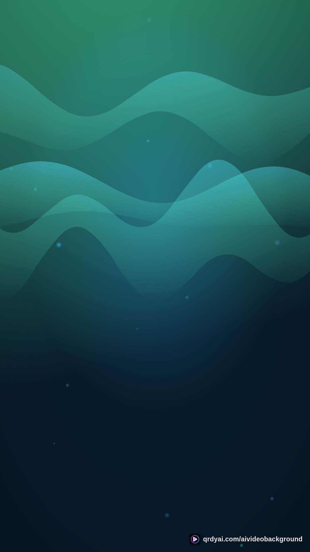 aurora breath portrait loop video background preview
