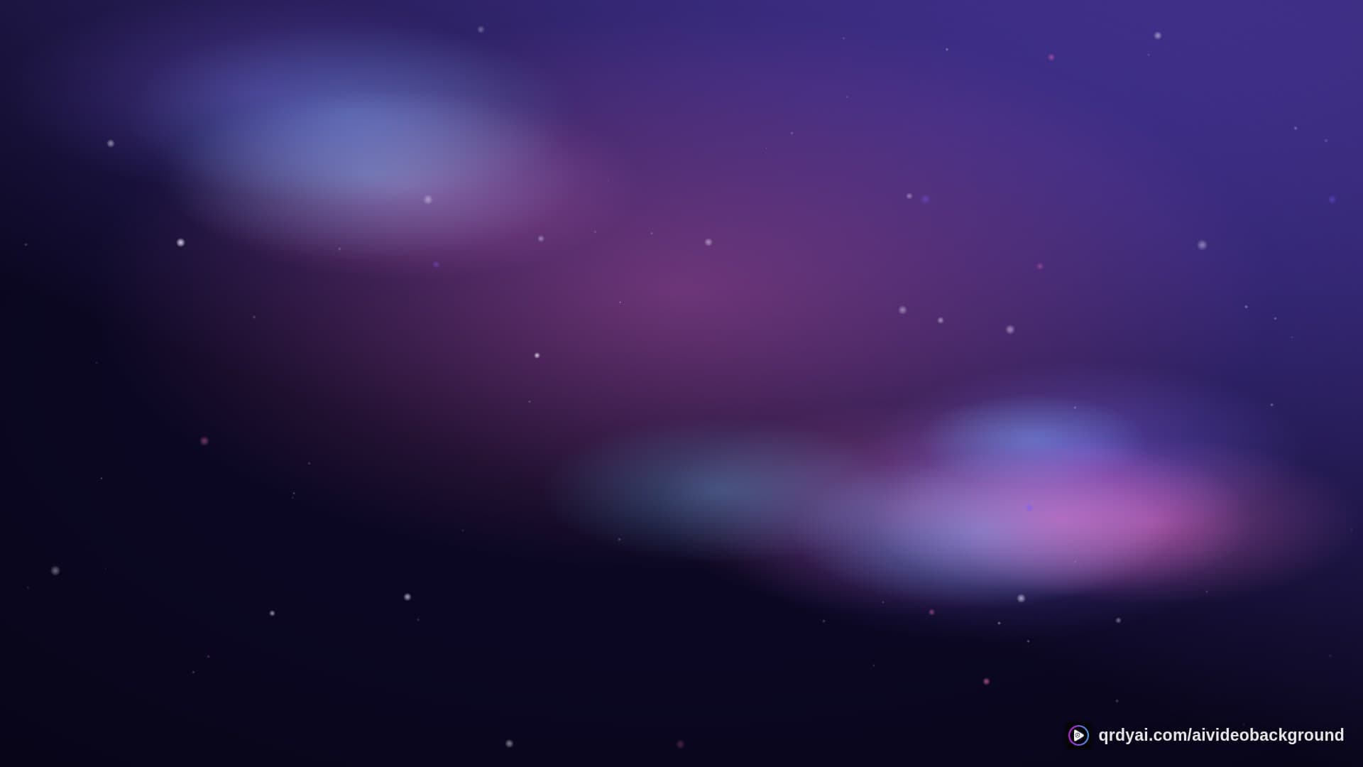 cosmos drift landscape loop video background preview