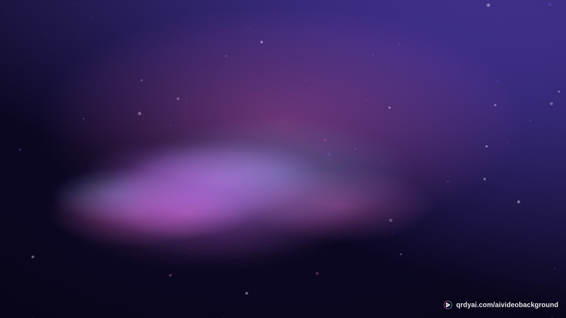 cosmos drift landscape loop video background preview