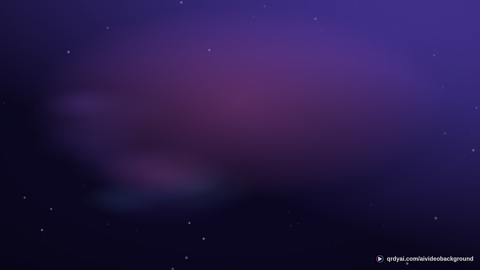 cosmos drift landscape loop video background preview