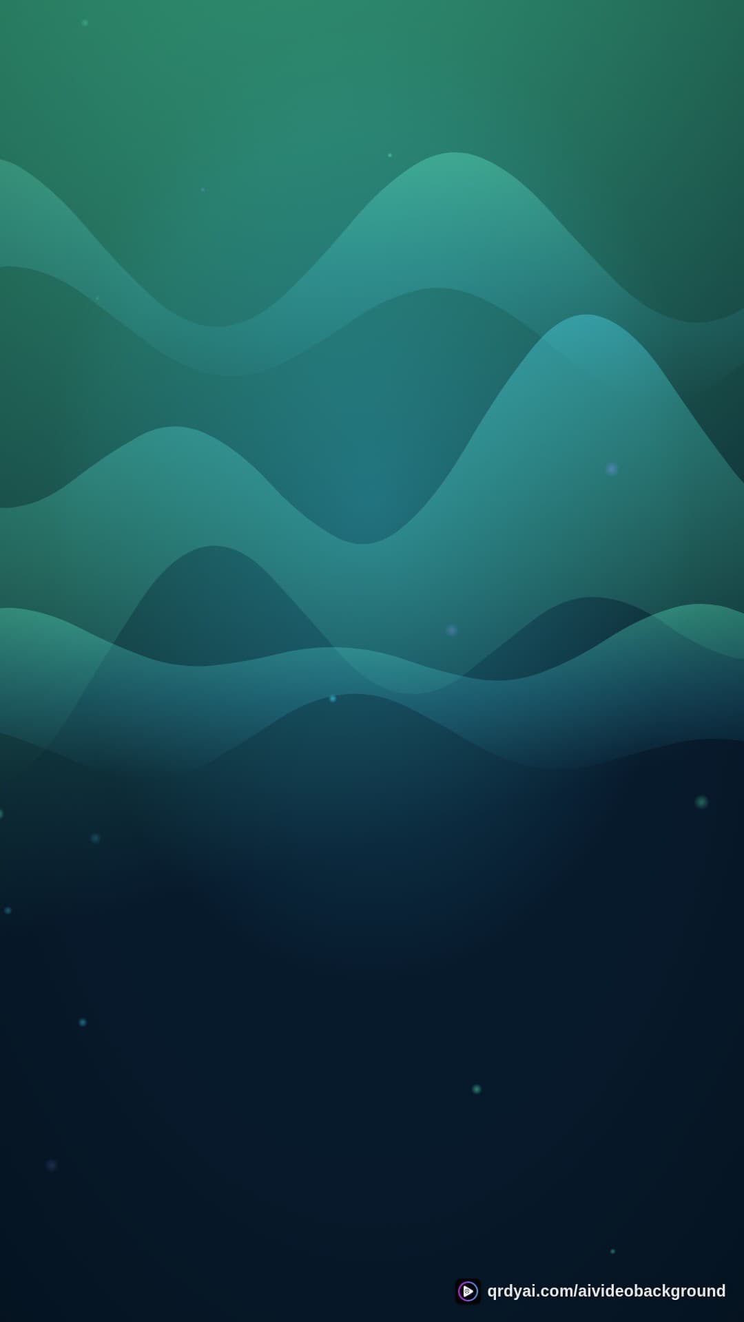 aurora breath portrait loop video background preview