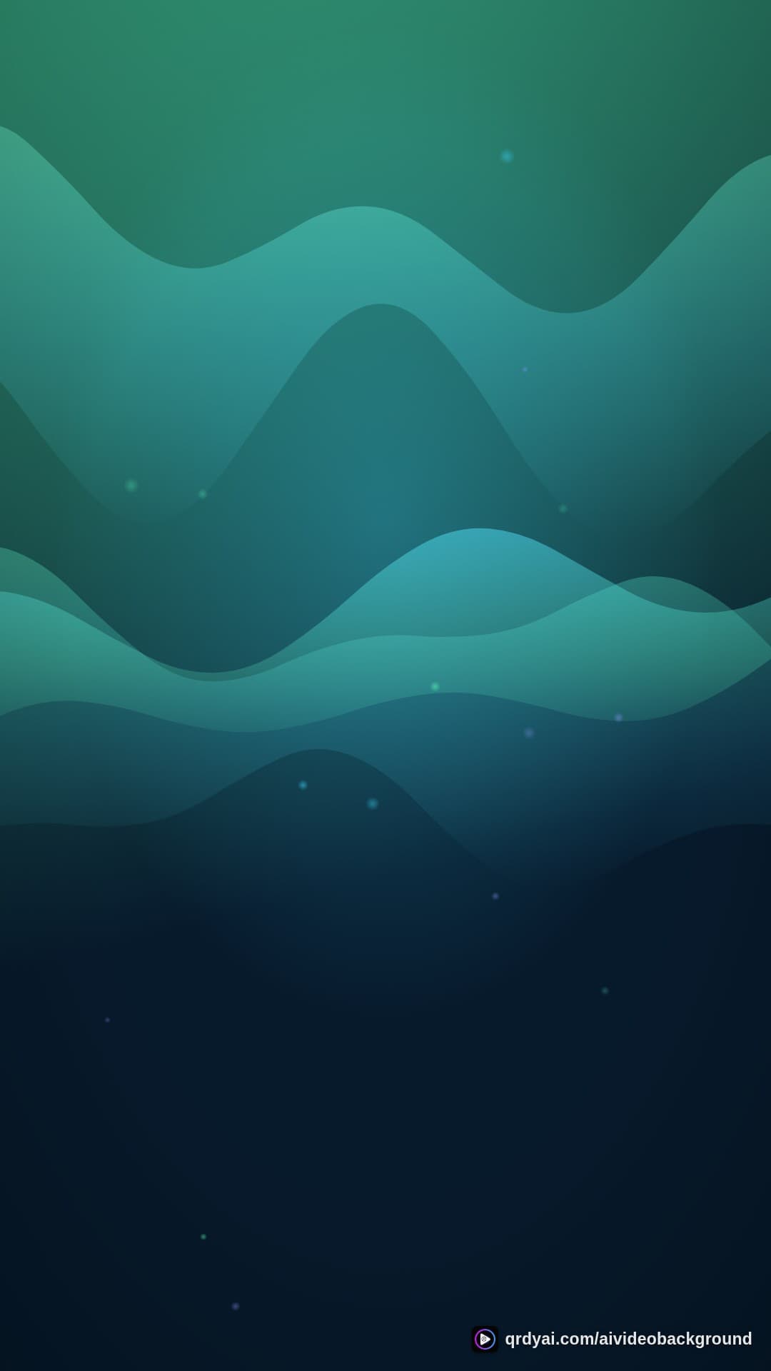 aurora breath portrait loop video background preview