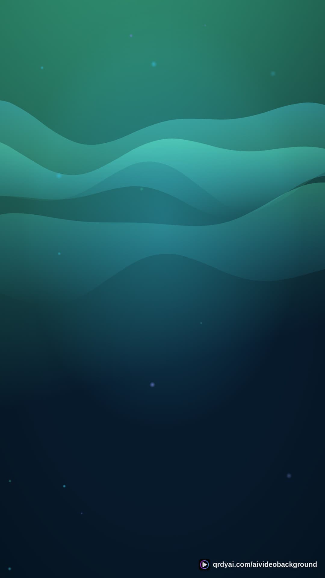 aurora breath portrait loop video background preview