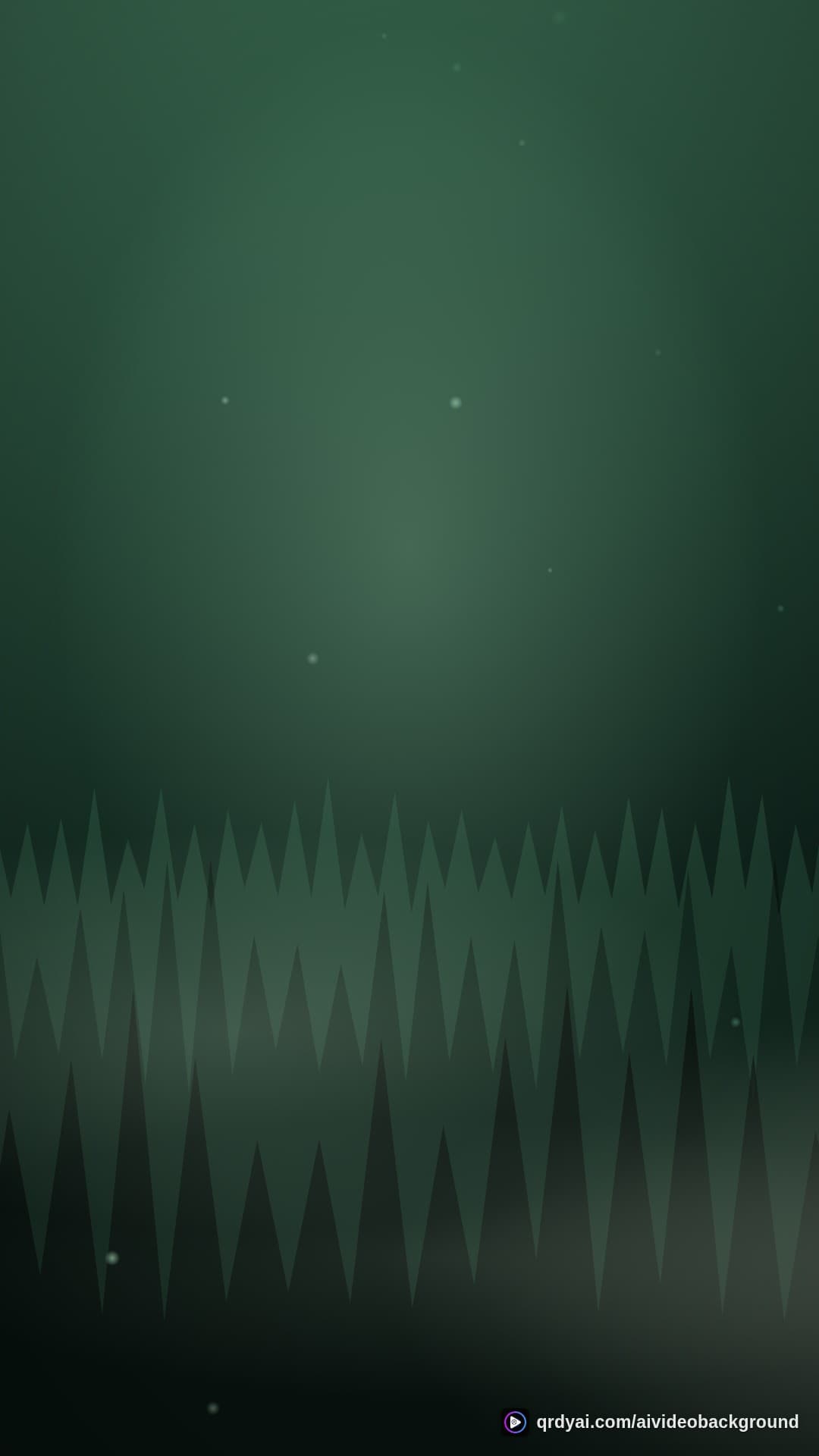 forest mist portrait loop video background preview