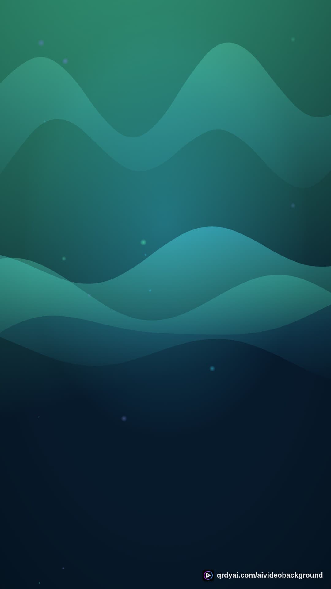 aurora breath portrait loop video background preview
