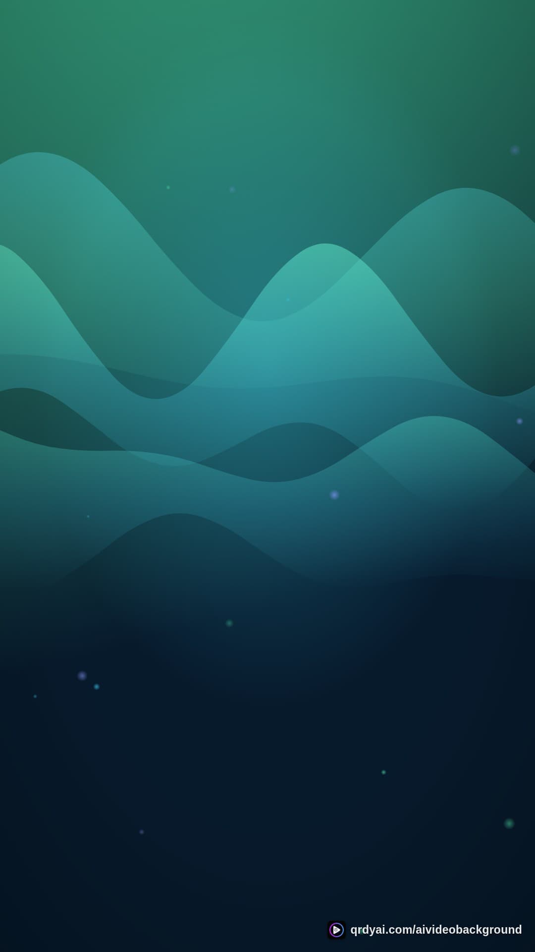 aurora breath portrait loop video background preview
