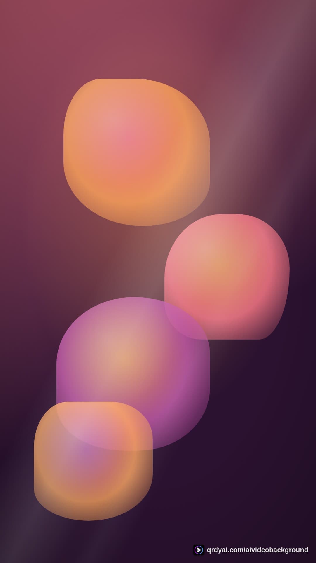 liquid melt portrait loop video background preview