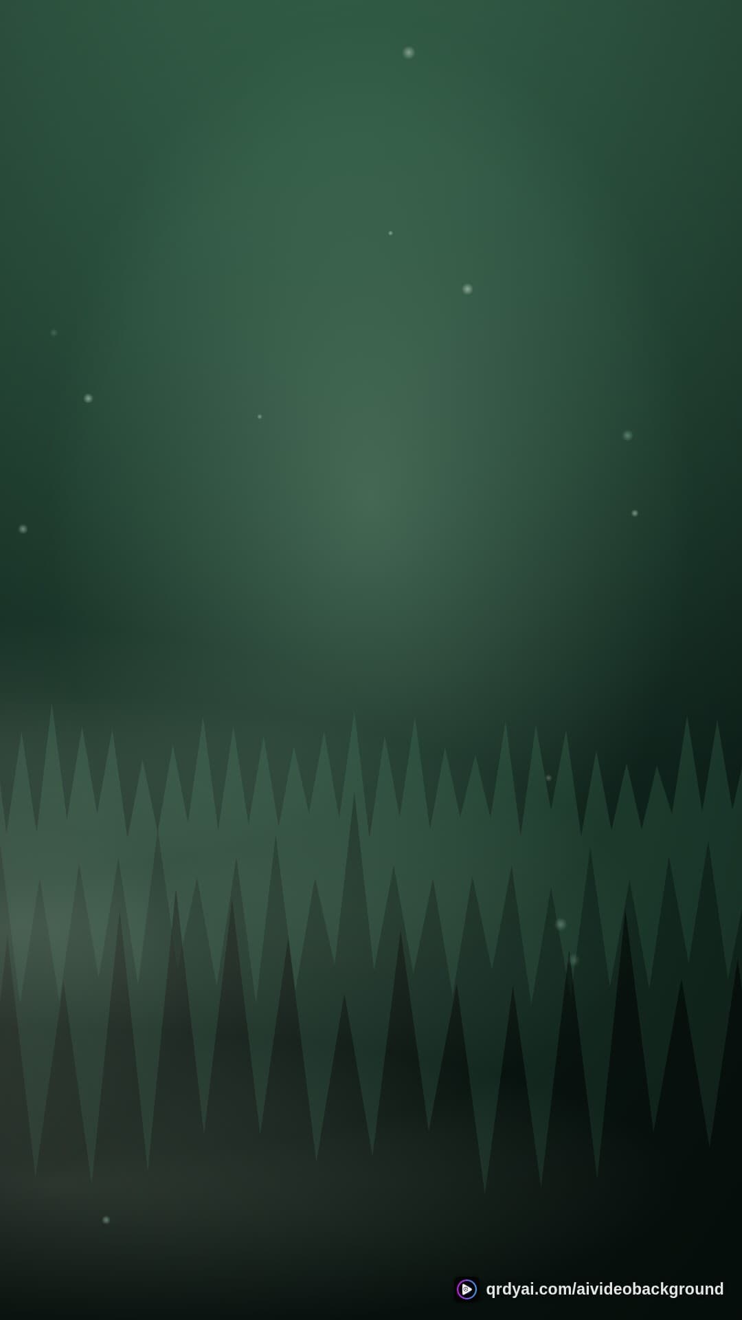 forest mist portrait loop video background preview